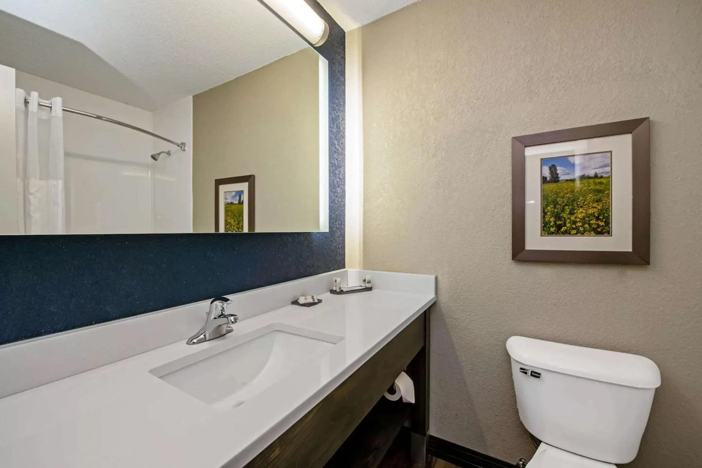 Bedroom, Bathroom in Comfort Inn & Suites Tipp City - I-75