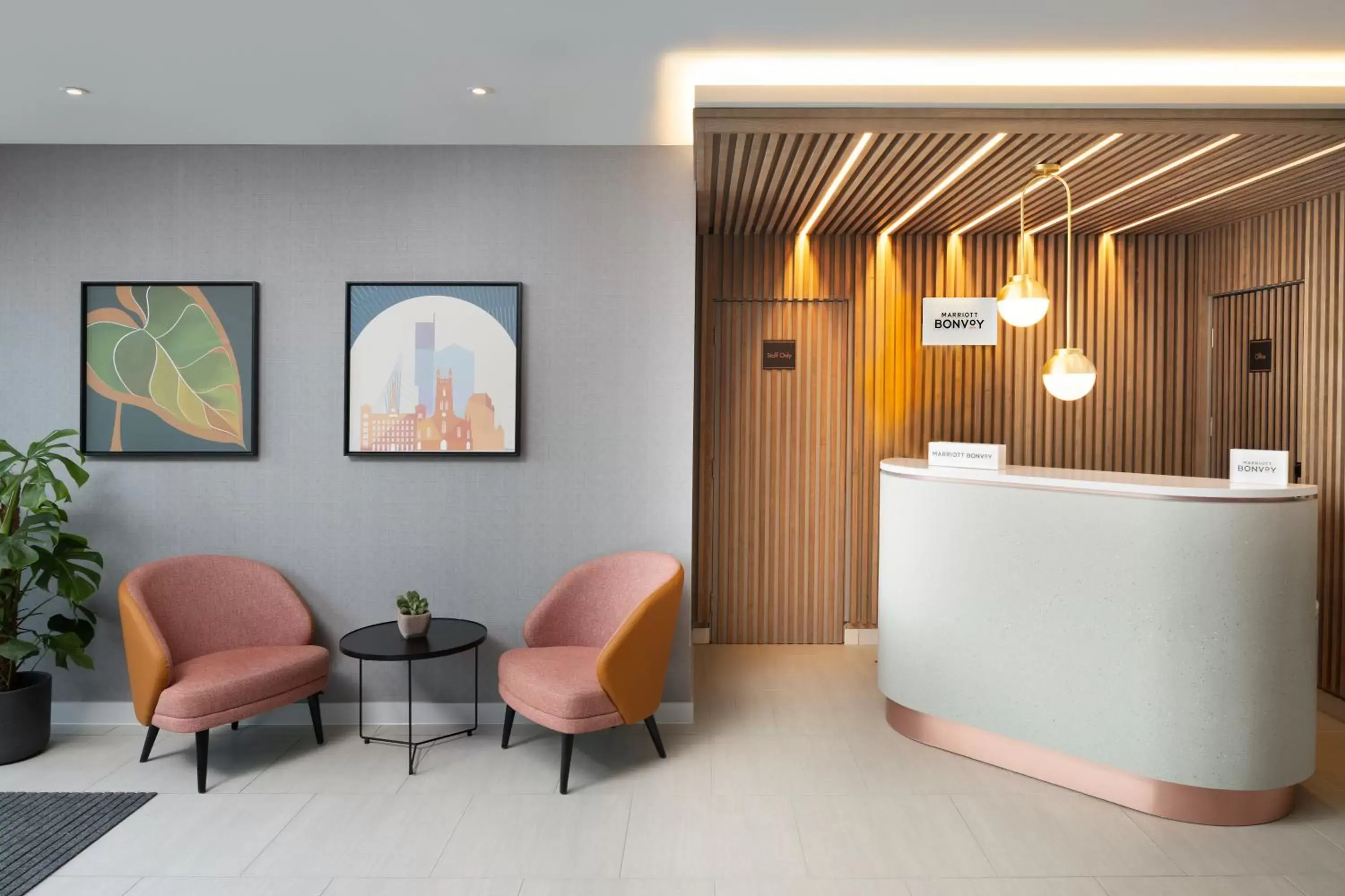 Lobby or reception, Lobby/Reception in Residence Inn by Marriott Manchester Piccadilly