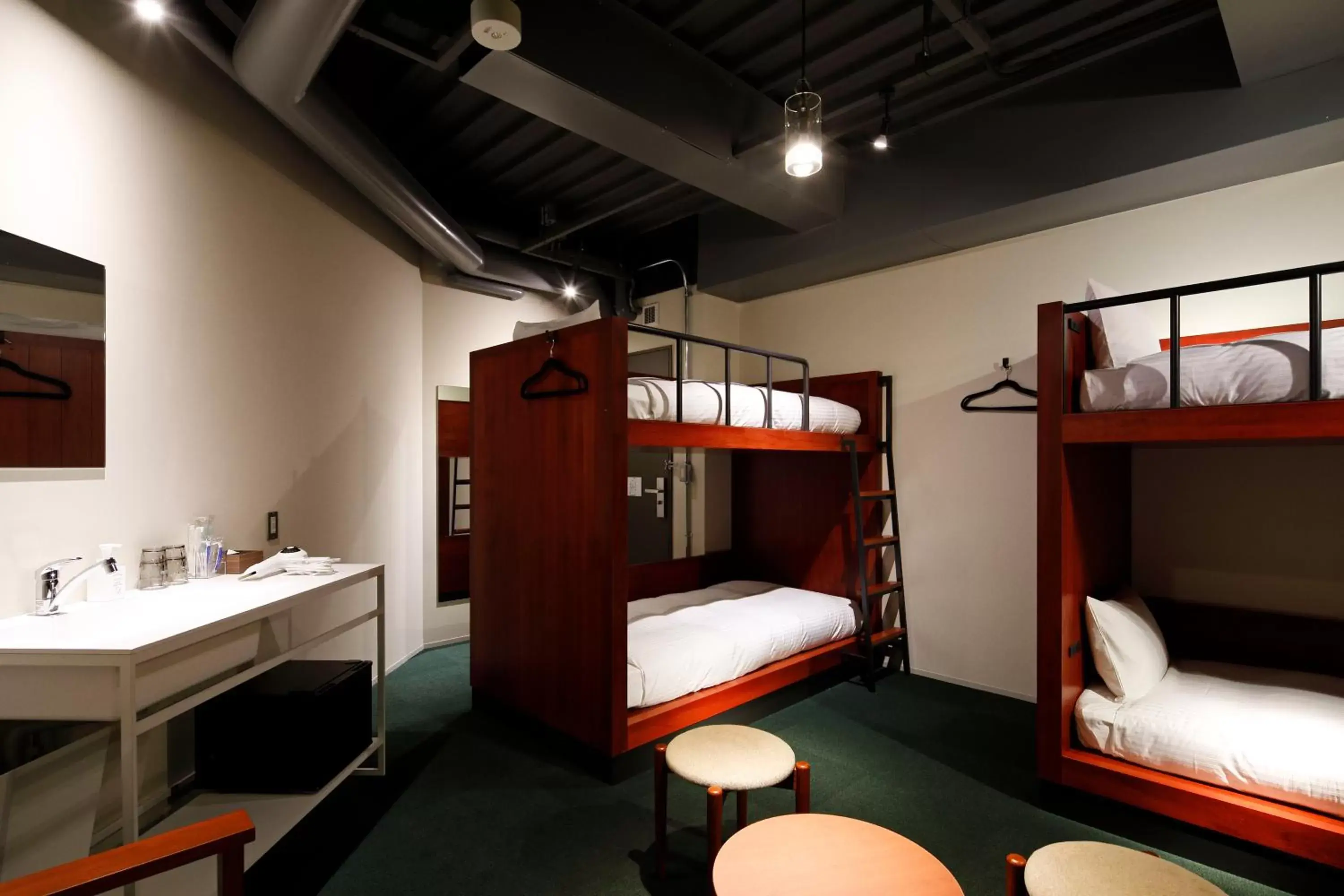 Photo of the whole room, Bunk Bed in HakoBA Hakodate by THE SHARE HOTELS