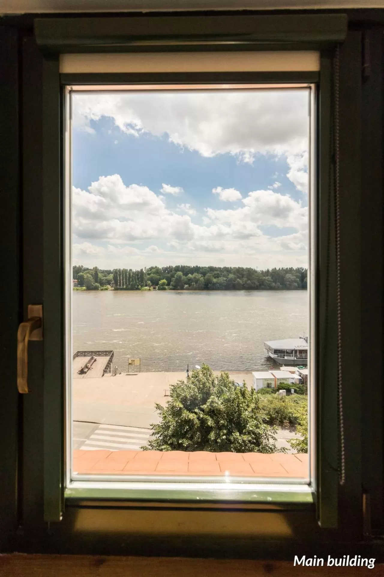 River view in Hotel Spichrz