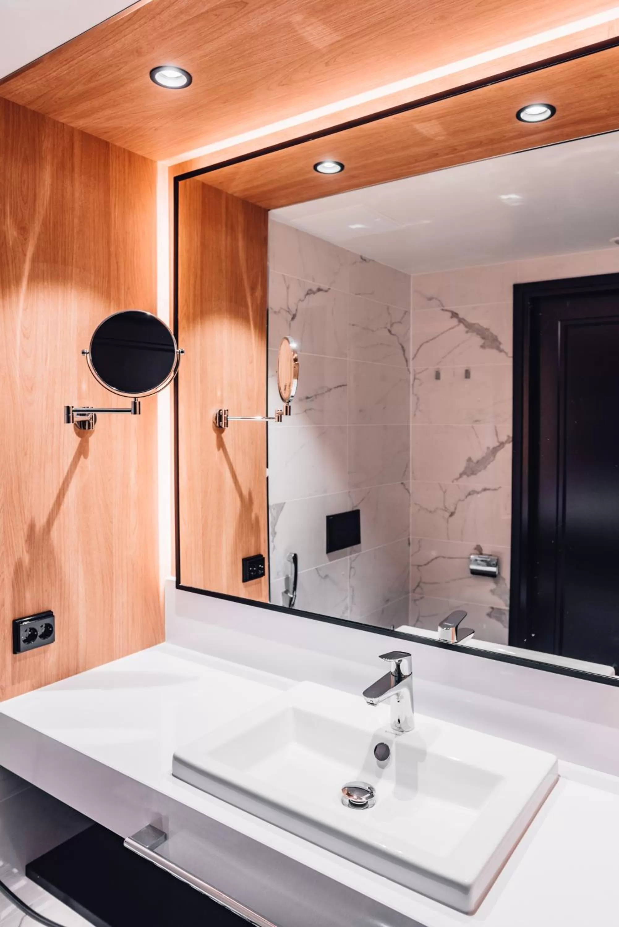 Bathroom in Clarion Hotel Aviapolis