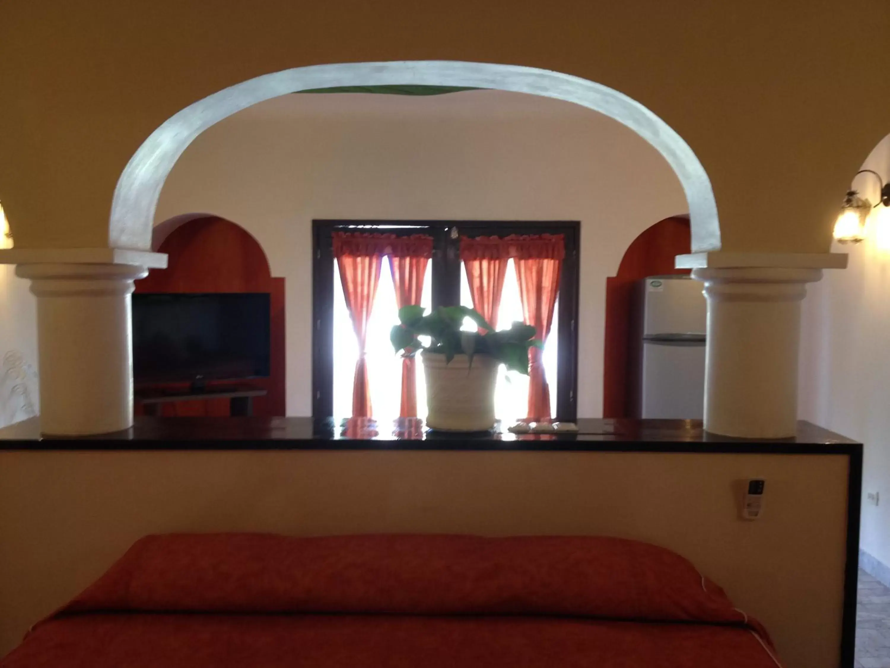 TV and multimedia, Seating Area in Villablanca Garden Beach Hotel