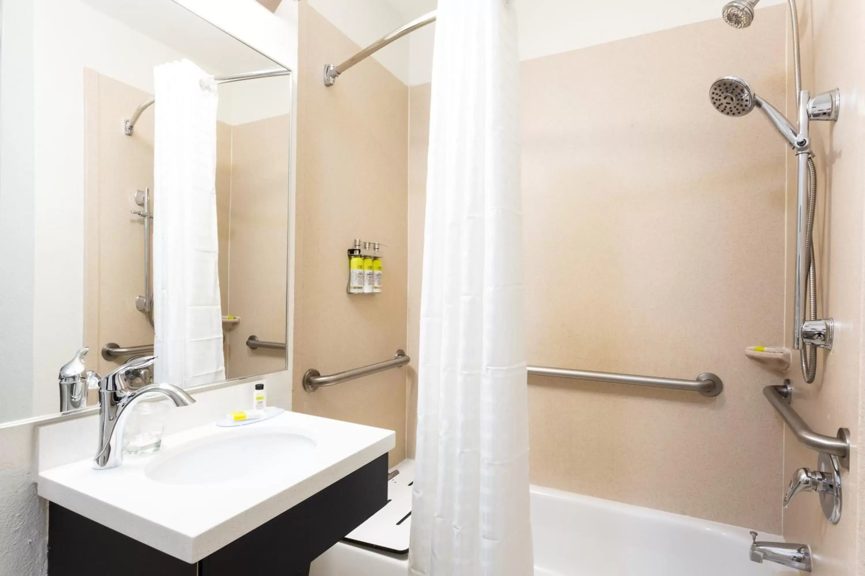 Bathroom in Candlewood Suites Fort Lauderdale Airport-Cruise, an IHG Hotel
