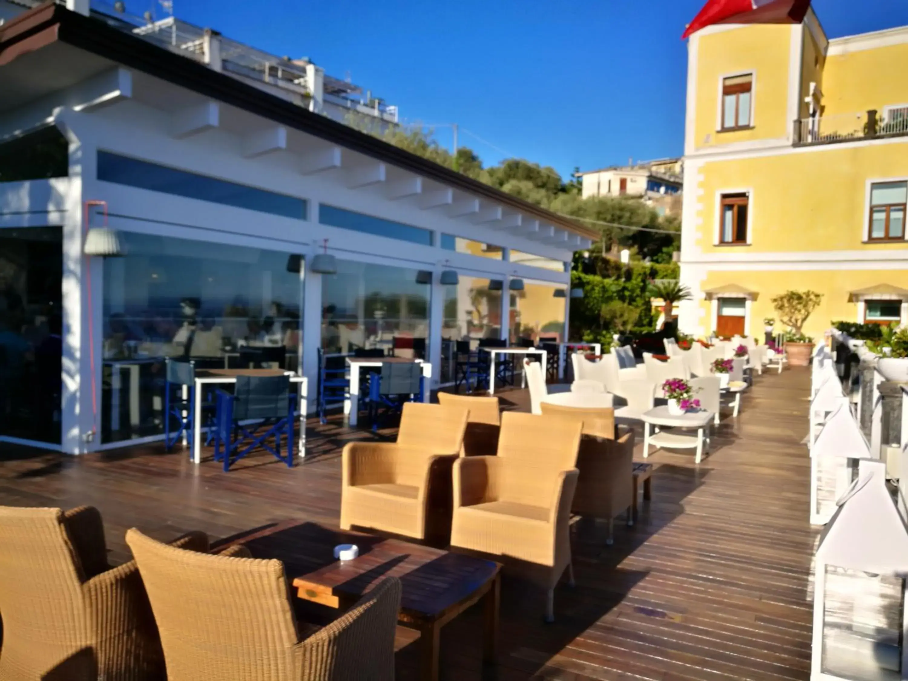 Balcony/Terrace, Restaurant/Places to Eat in Hotel Torre Barbara