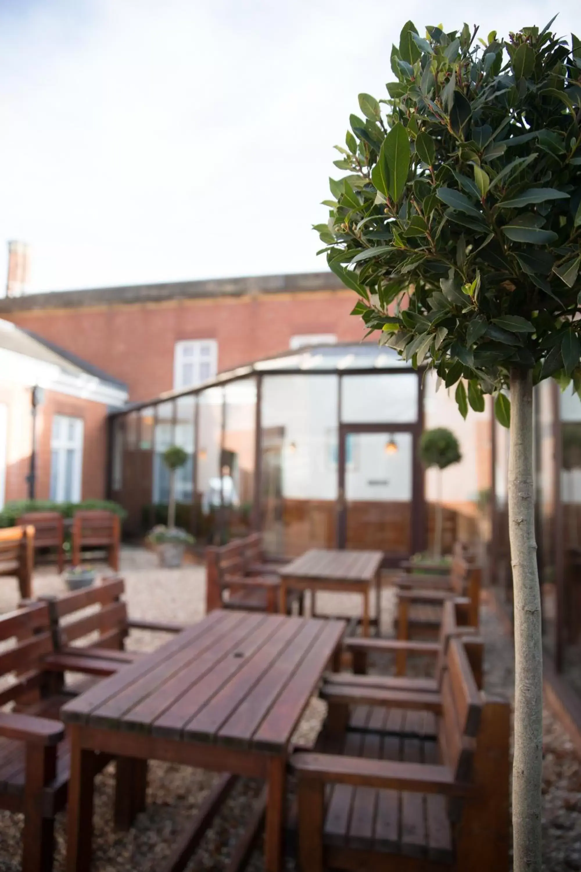 Patio, Restaurant/Places to Eat in Bosworth Hall Hotel & Spa