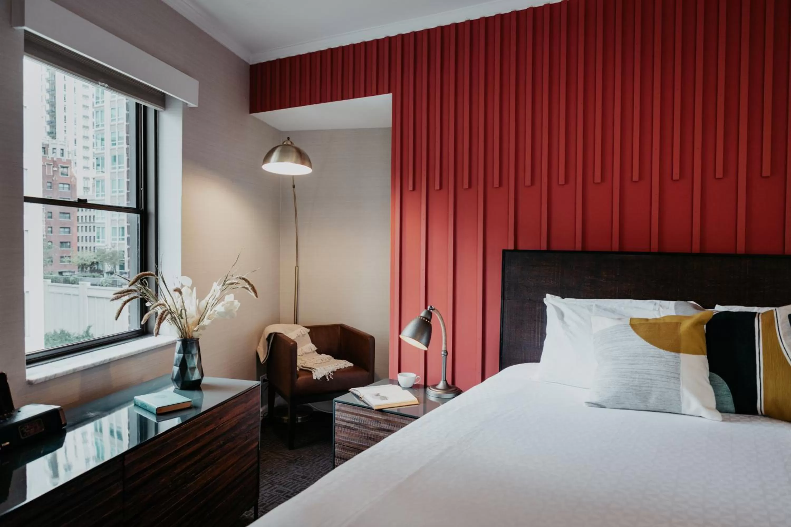 Bed in Selina Chicago