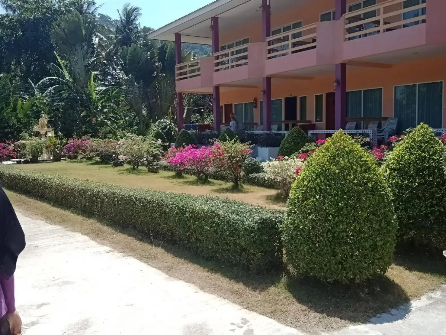 Garden view, Property Building in D.R. Lanta Bay Resort