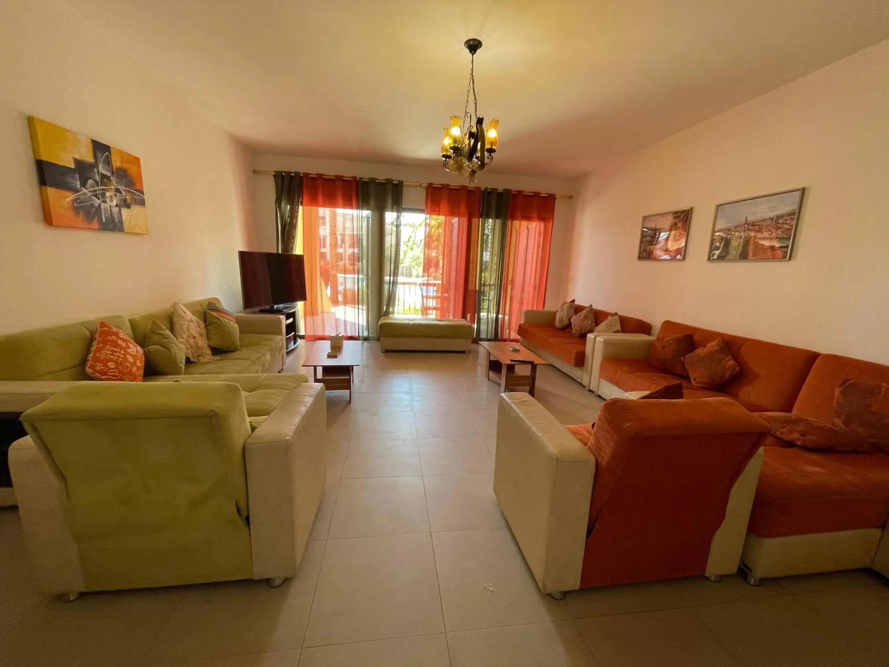 TV and multimedia, Seating Area in Tala Bay Residence