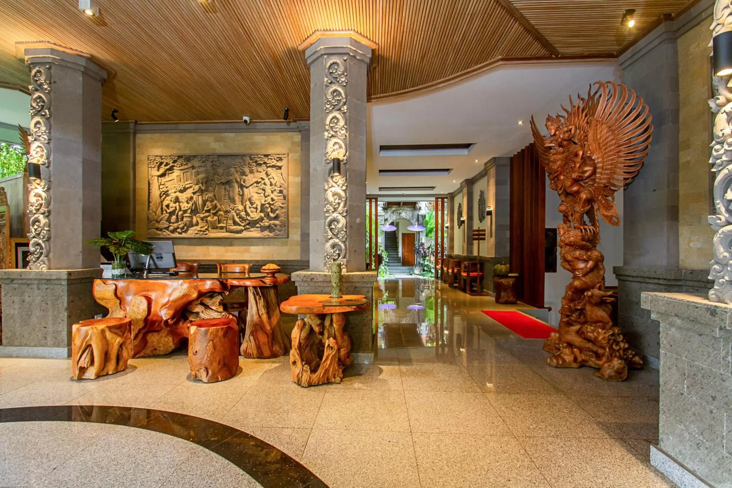 Lobby or reception in Weda Cita Resort and Spa by Mahaputra