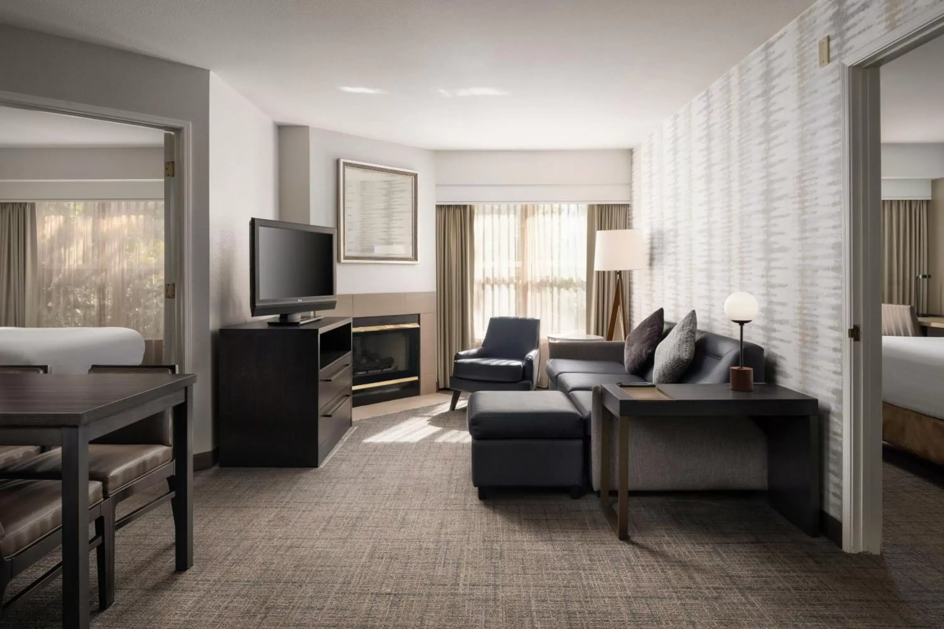 Bedroom, Seating Area in Residence Inn by Marriott Stockton