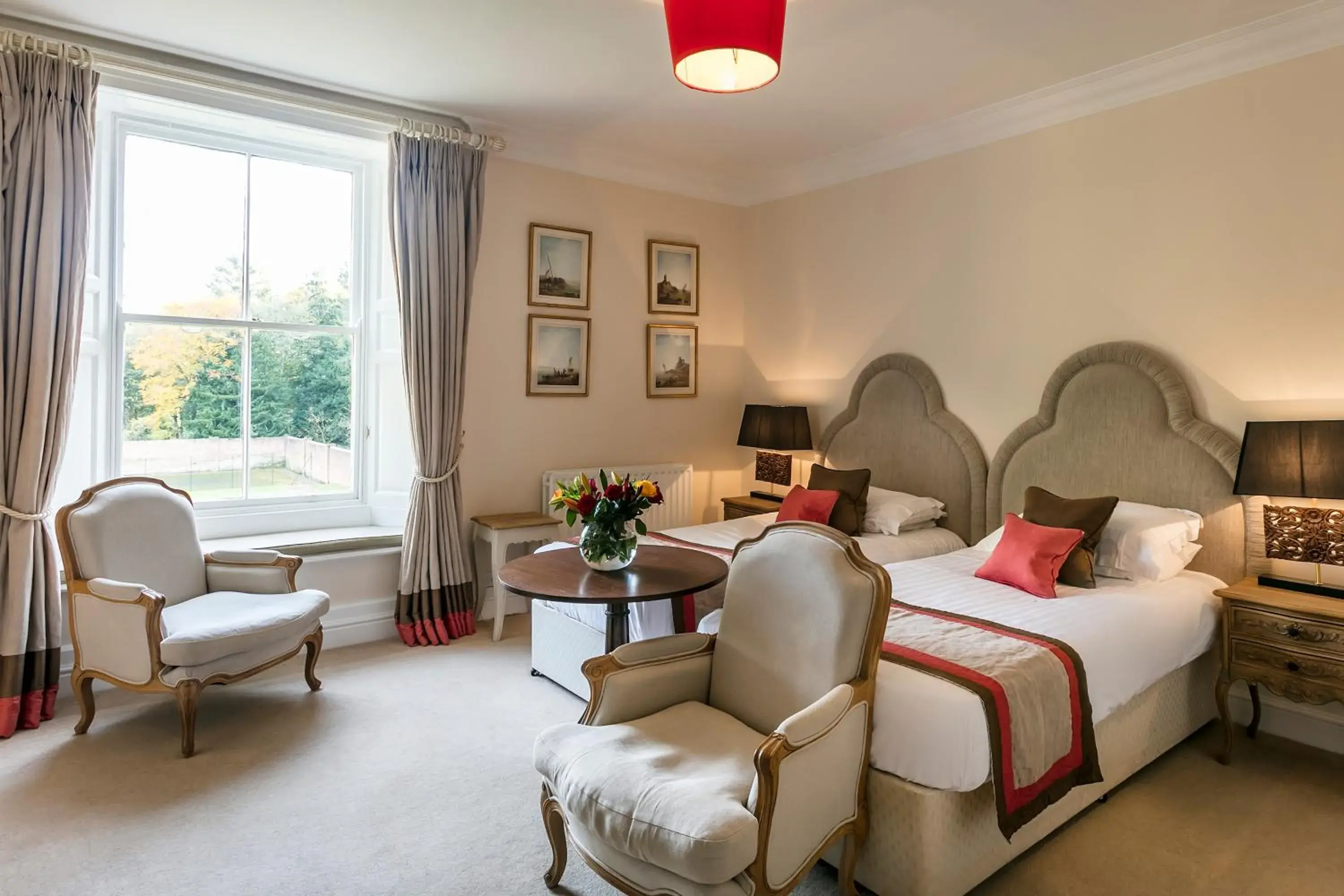 Bedroom, Seating Area in Eshott Hall