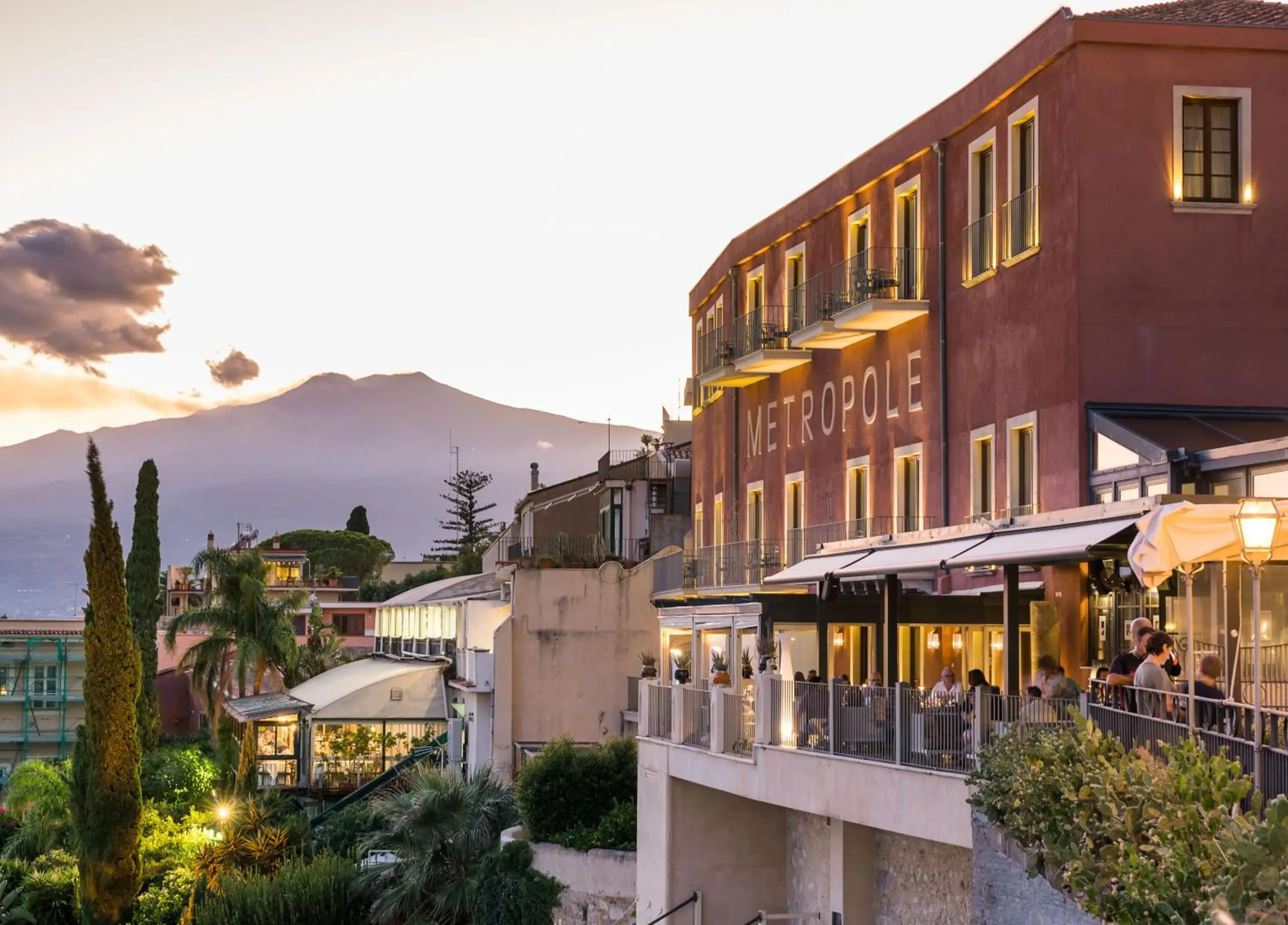 Property Building in Hotel Metropole Taormina