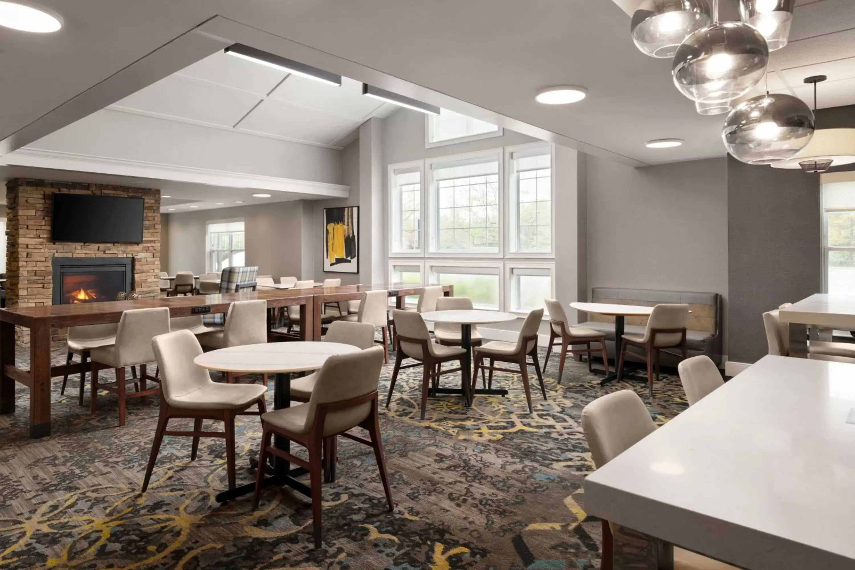 Lobby or reception, Restaurant/Places to Eat in Residence Inn Mount Olive At International Trade Center