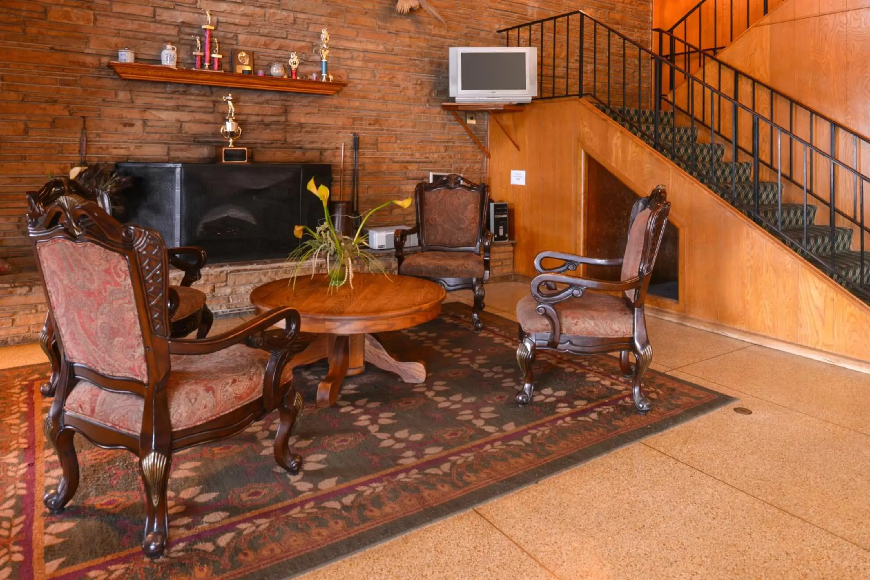 Lobby or reception, Lounge/Bar in Ranch House Motel