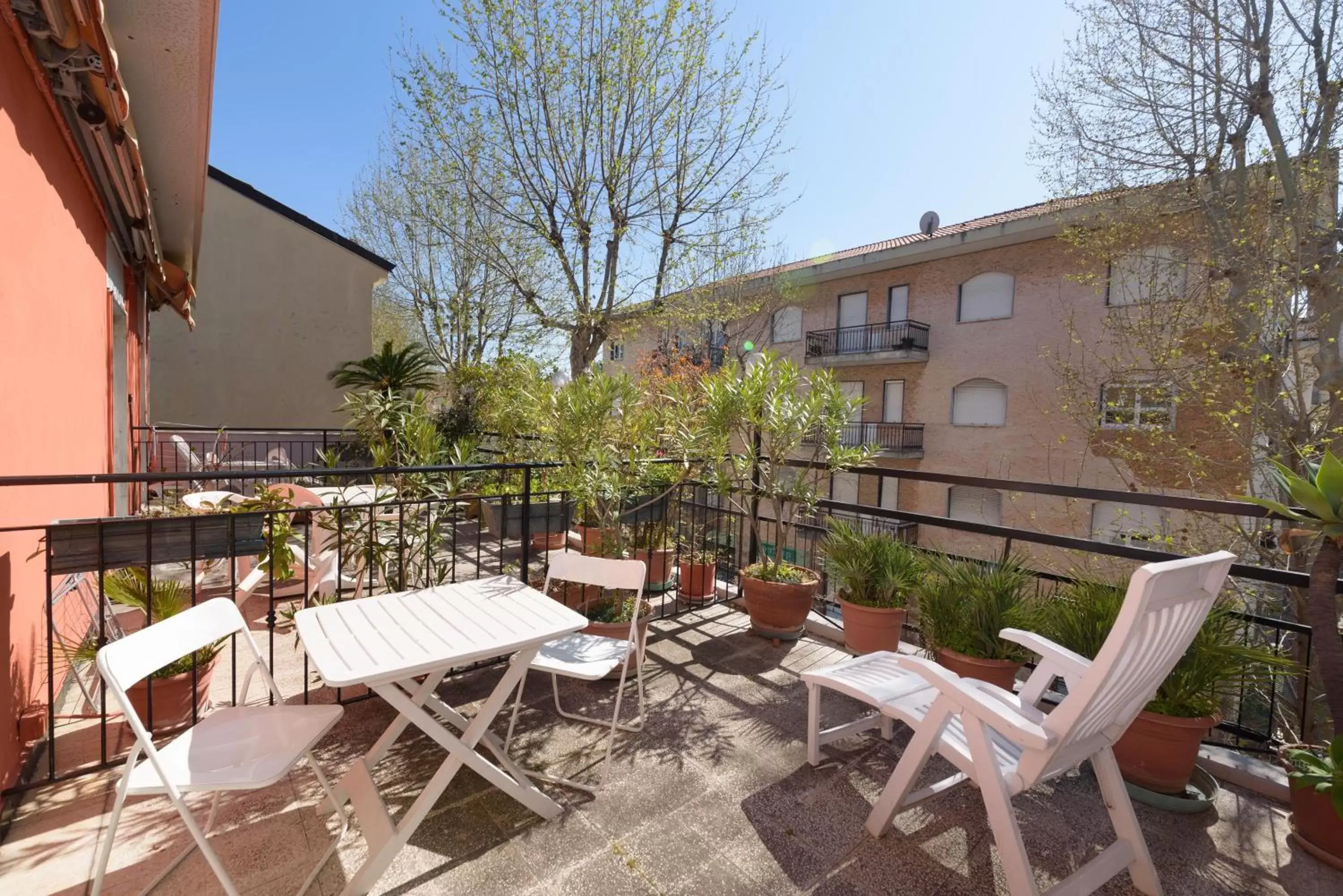 Balcony/Terrace in Hotel Morchio Mhotelsgroup