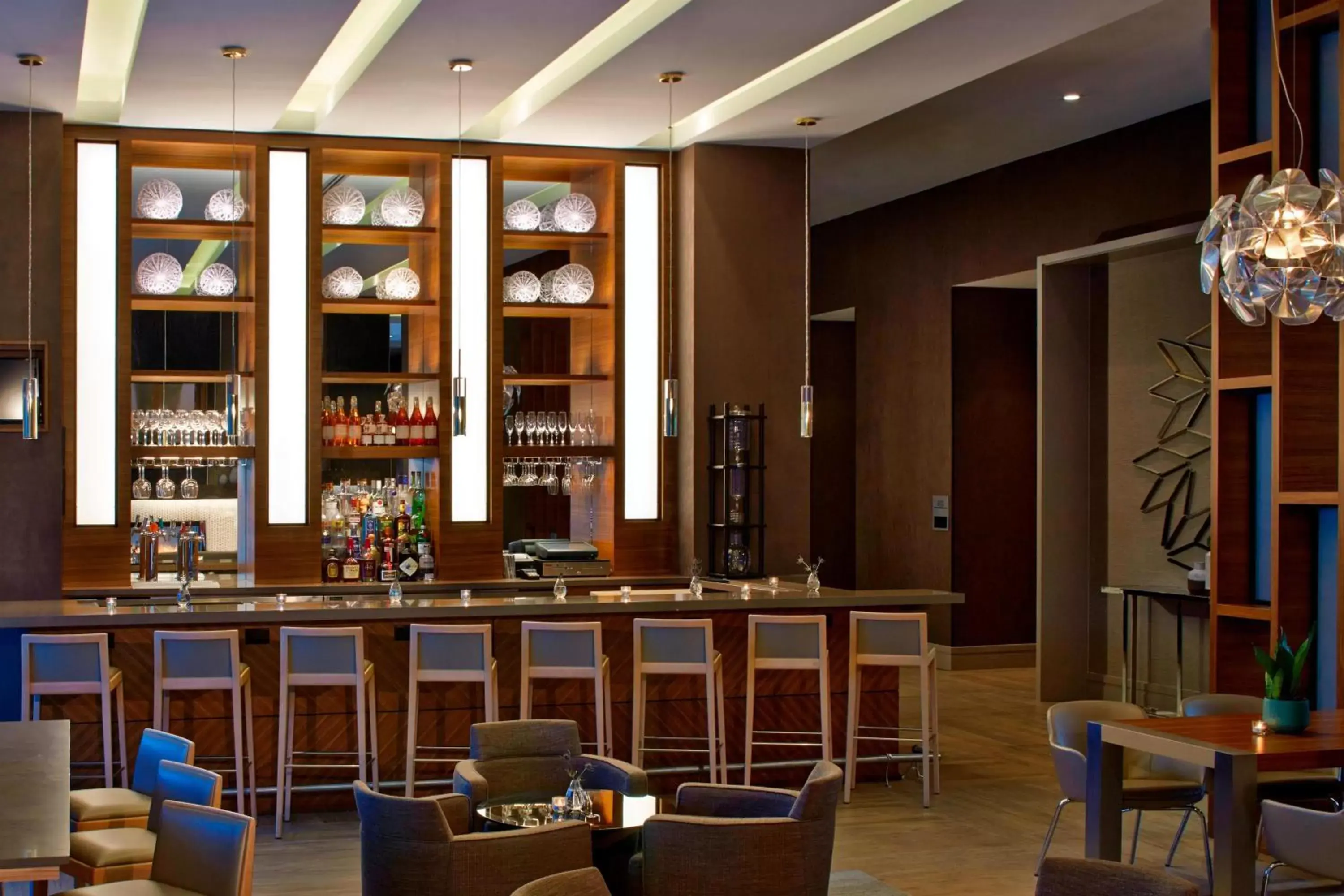 Lounge or bar, Lounge/Bar in AC Hotel by Marriott Atlanta Buckhead at Phipps Plaza