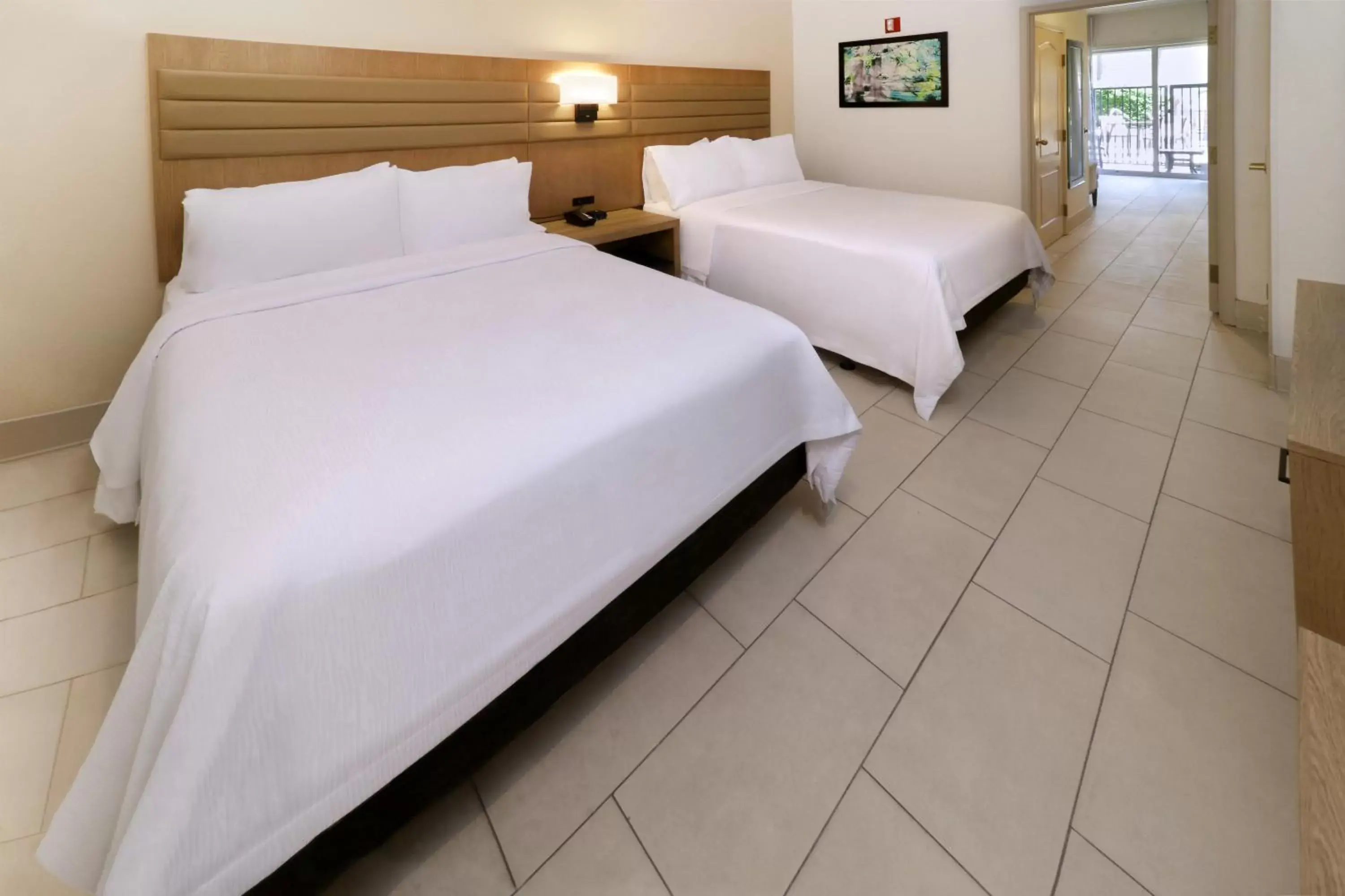 Bed in Wyndham Garden McAllen at La Plaza Mall