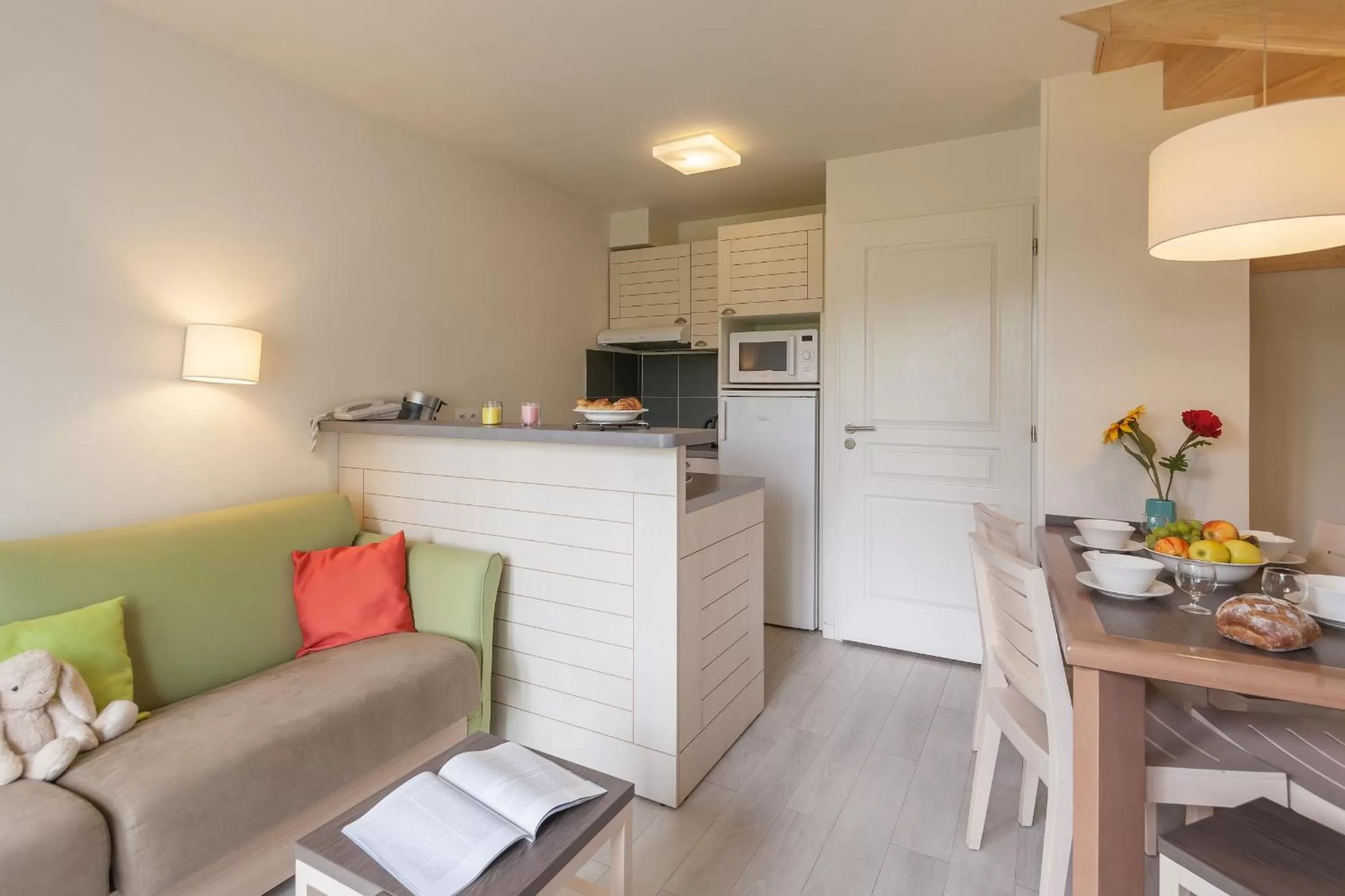 Kitchen or kitchenette in Village Pierre & Vacances Normandy Garden