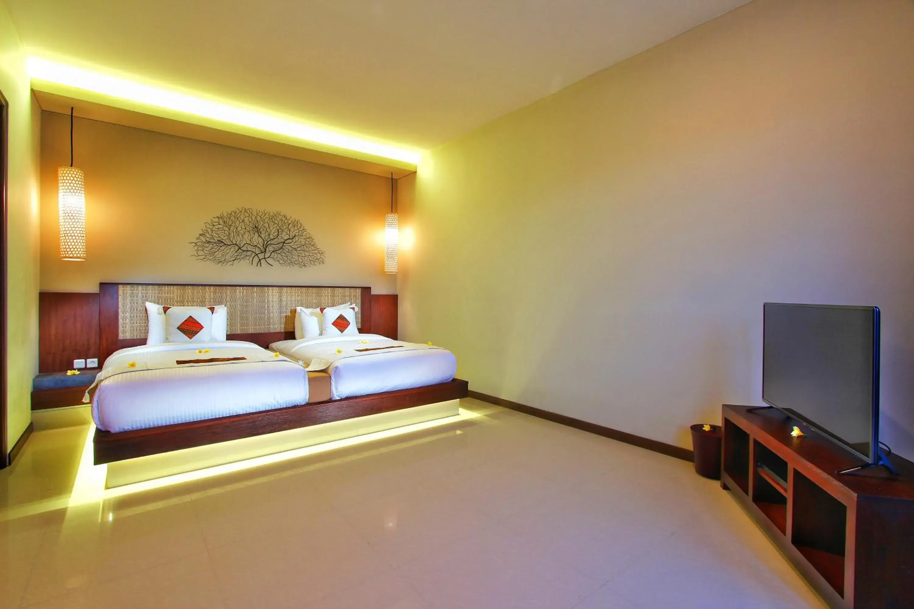 Bed in Maharaja Villas Bali - CHSE Certified