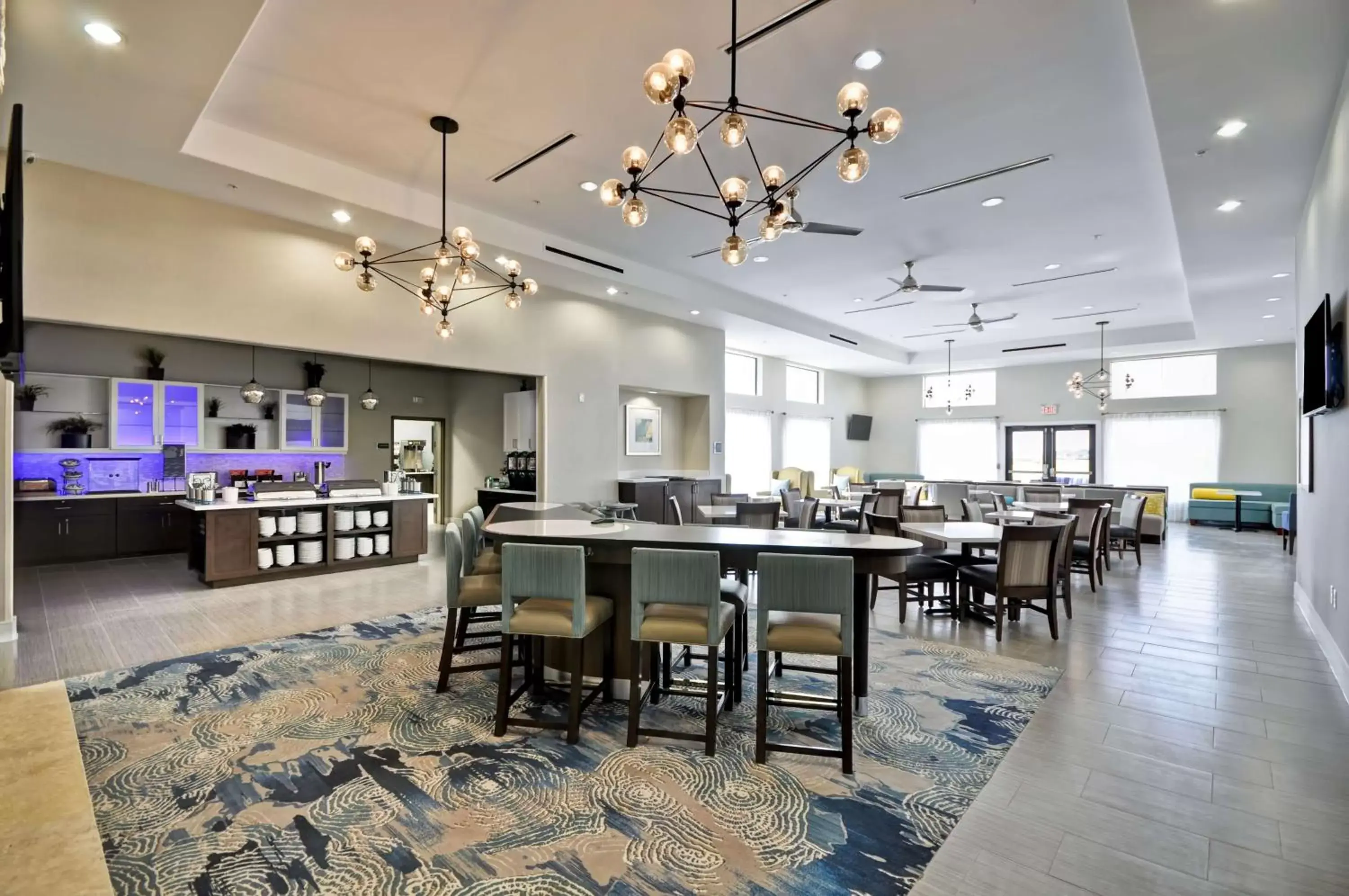 Lobby or reception, Restaurant/Places to Eat in Homewood Suites by Hilton New Braunfels