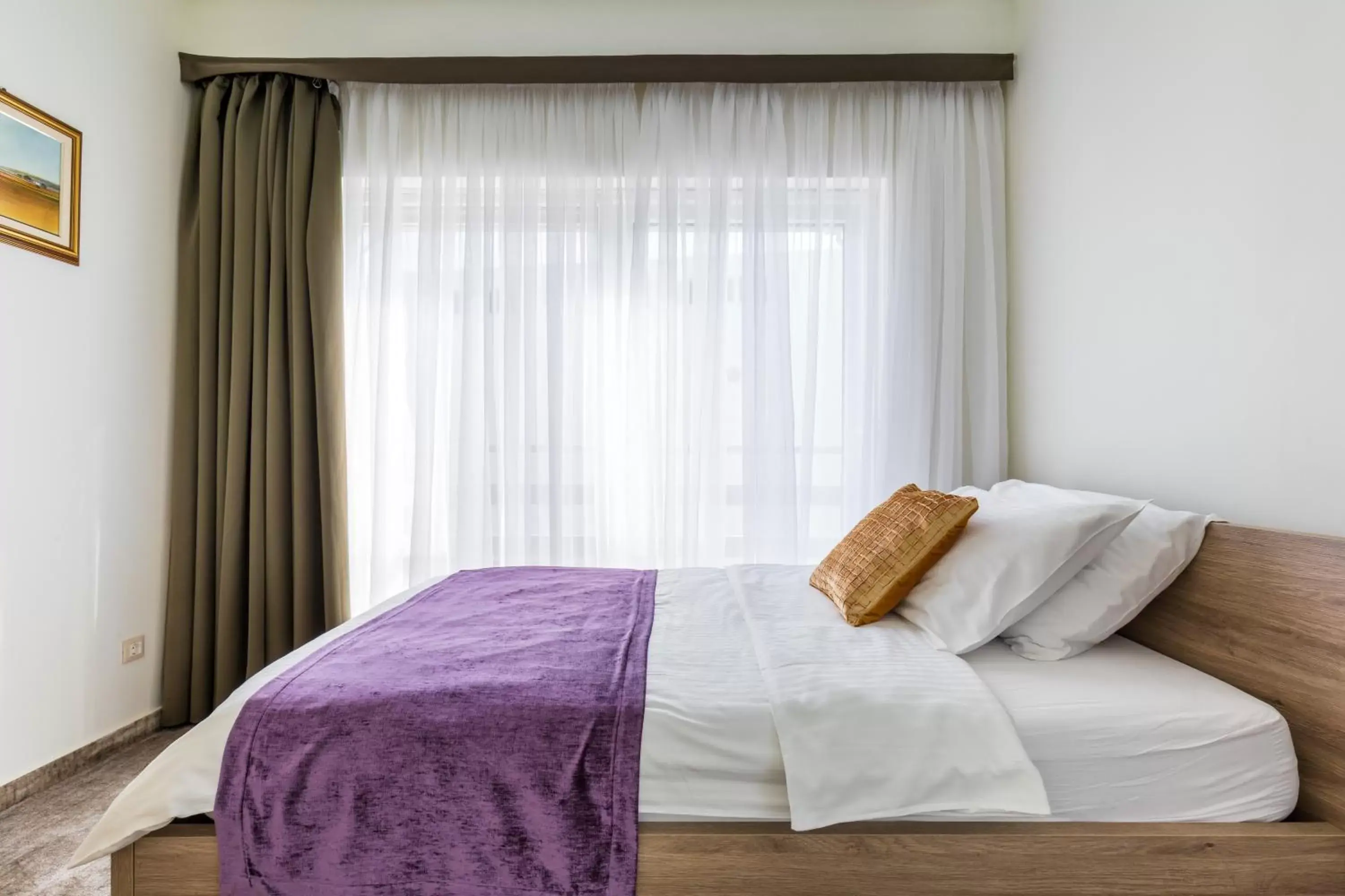 Bed in Hotel Mondo