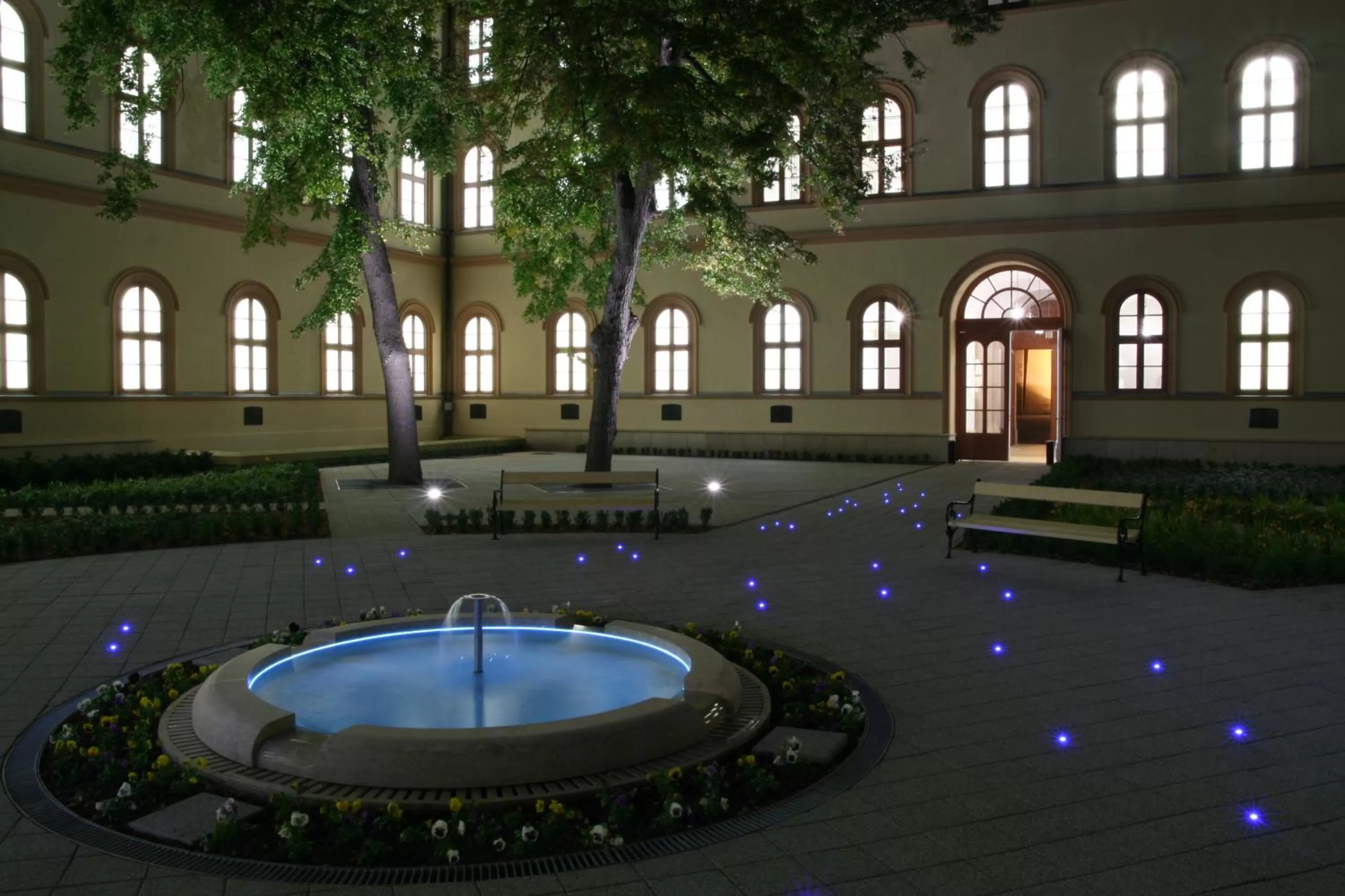 Garden, Swimming Pool in Hotel Adalbert Szent György Ház