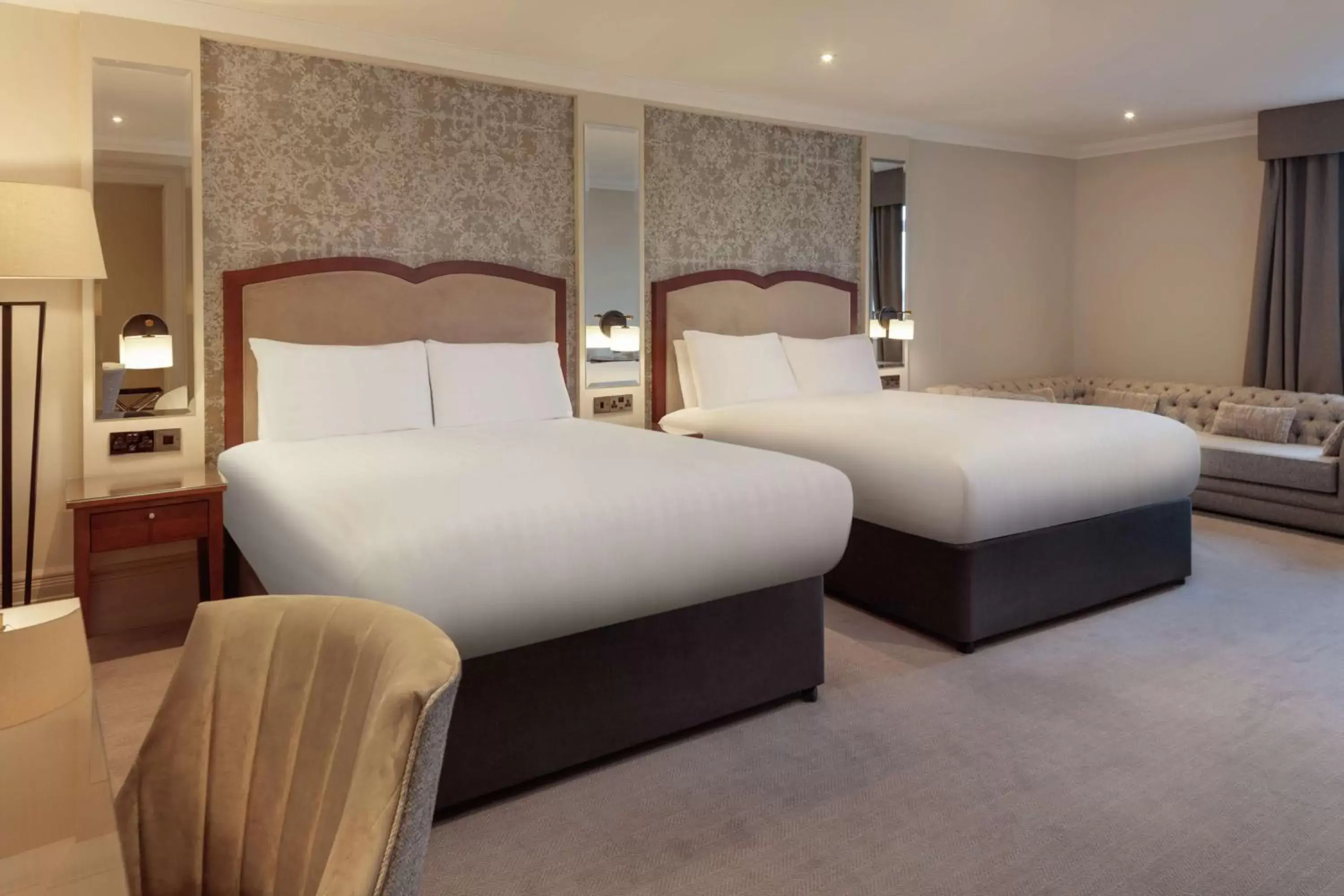 Bed in DoubleTree by Hilton Harrogate Majestic Hotel & Spa