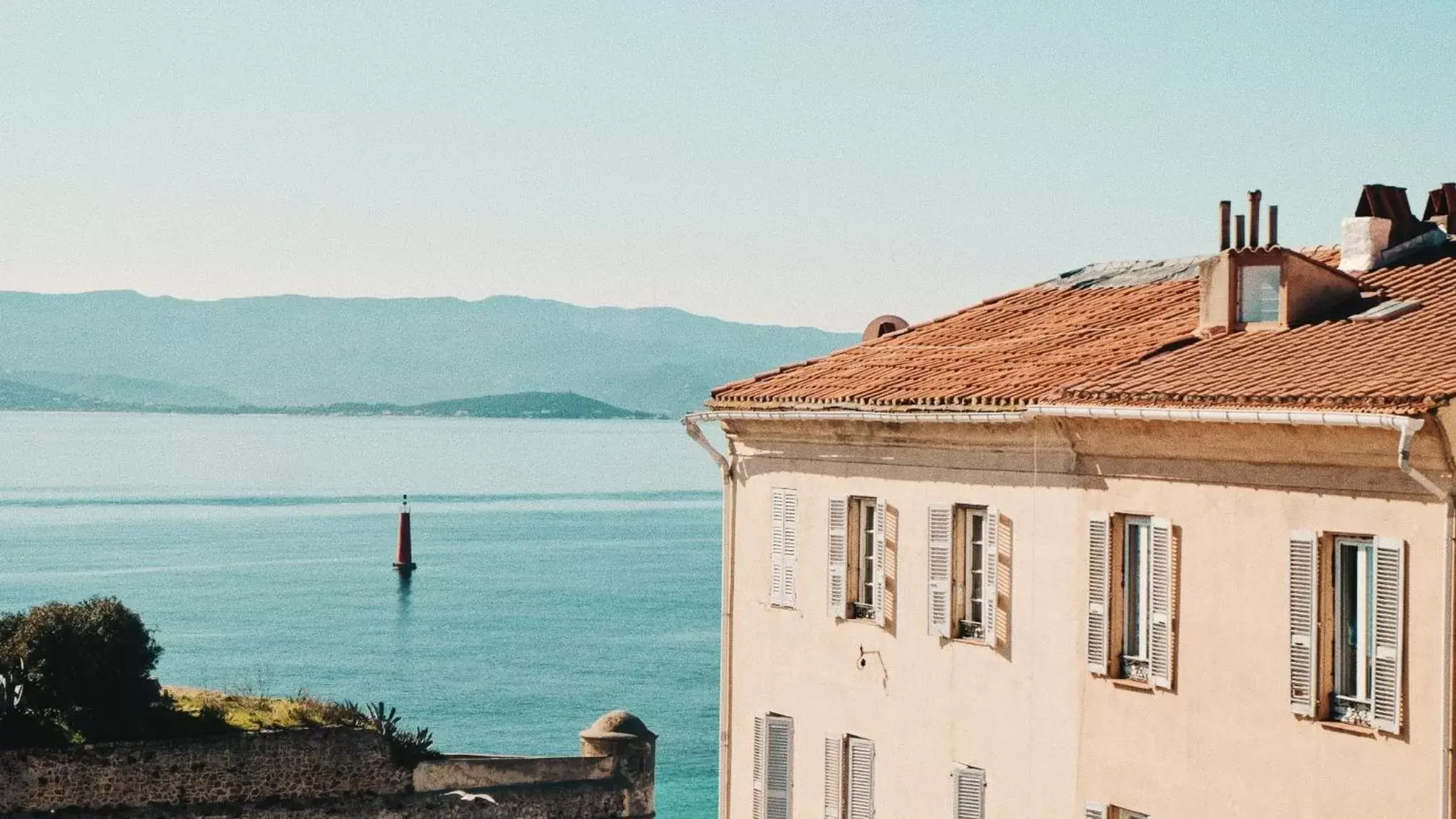 Sea view in Hotel San Carlu Citadelle Ajaccio