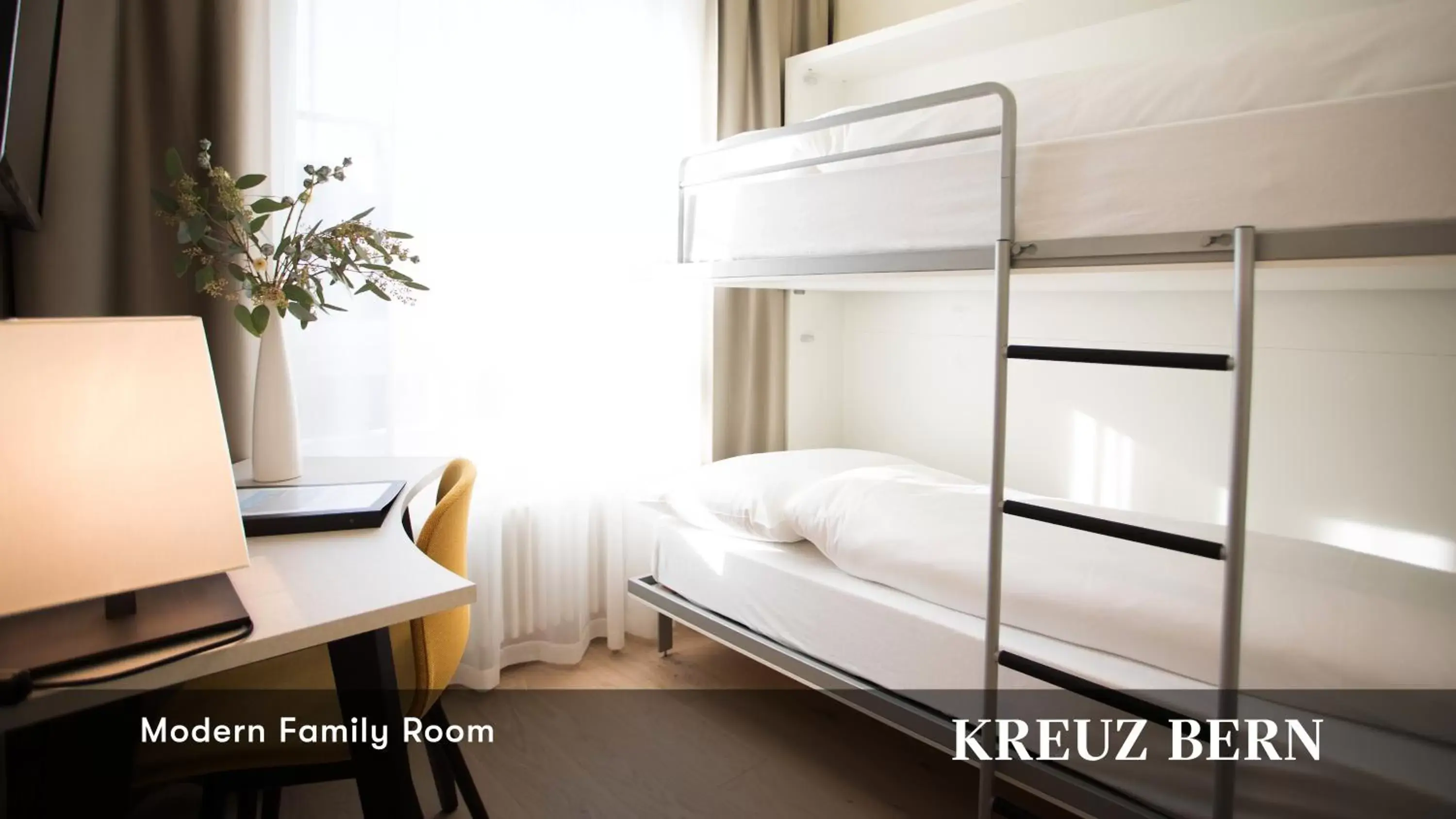 Photo of the whole room in Kreuz Bern Modern City Hotel