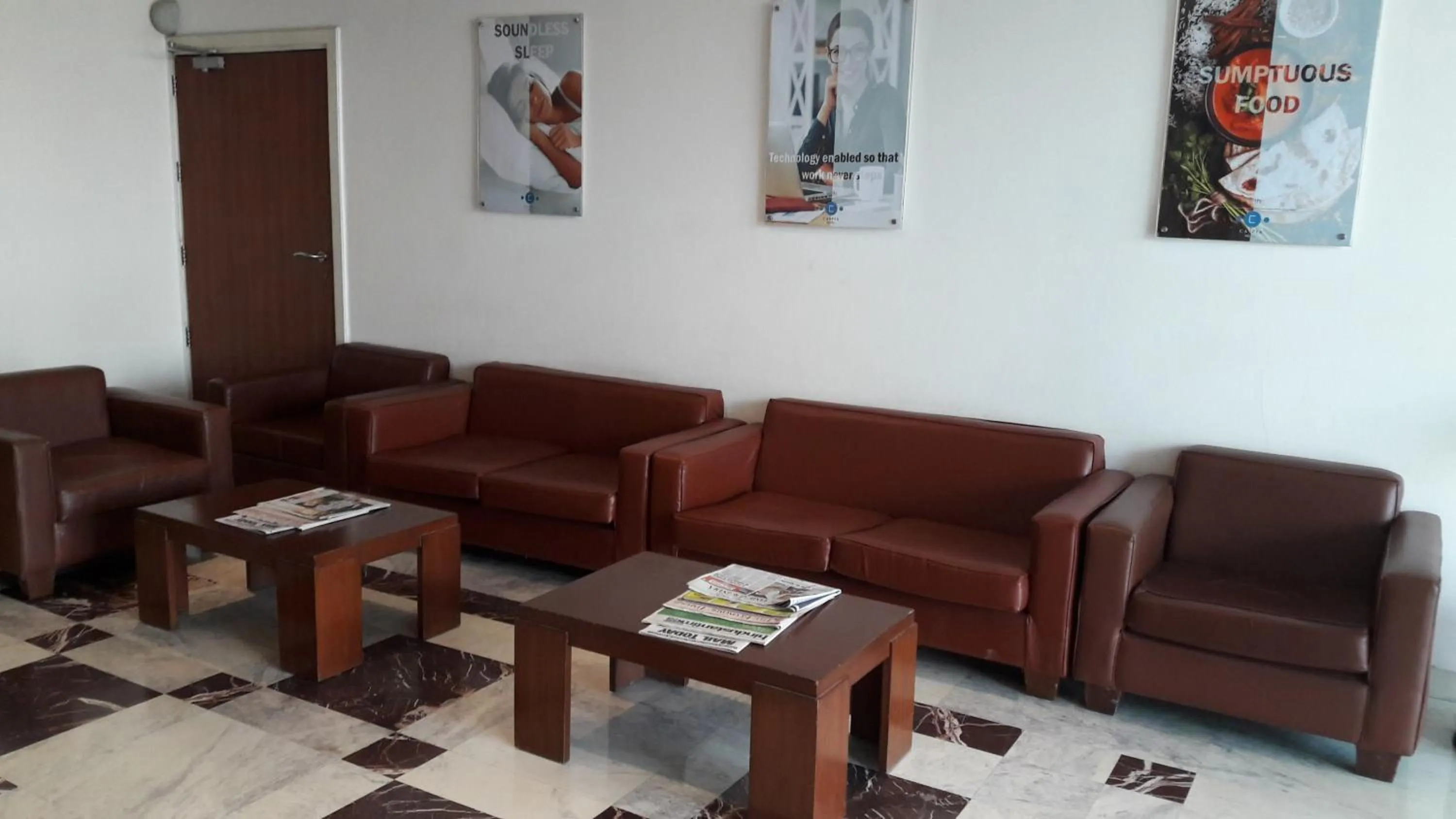 Lobby or reception in Caspia Hotel New Delhi