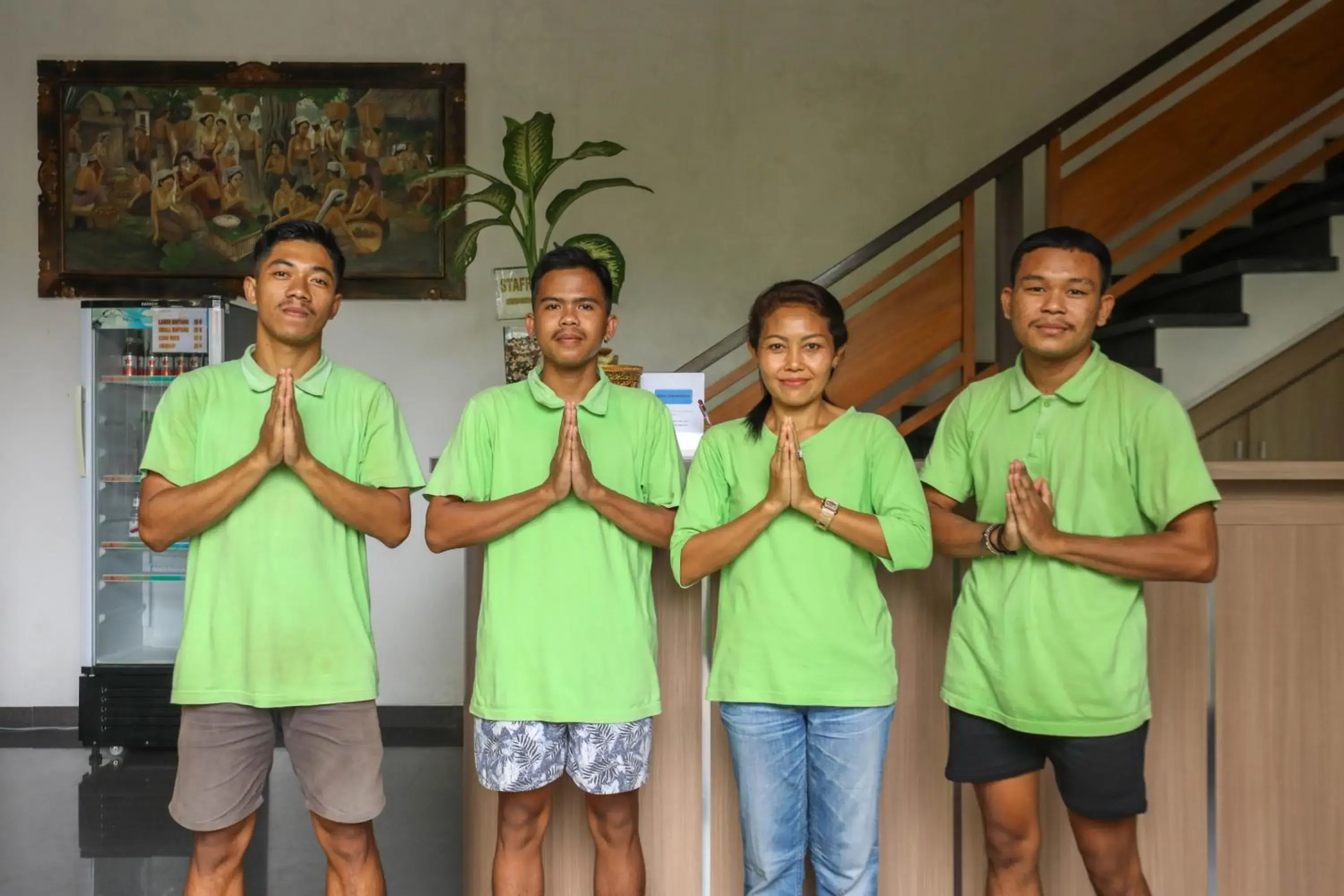 Staff in Puri Bagus Villa Legian Kuta