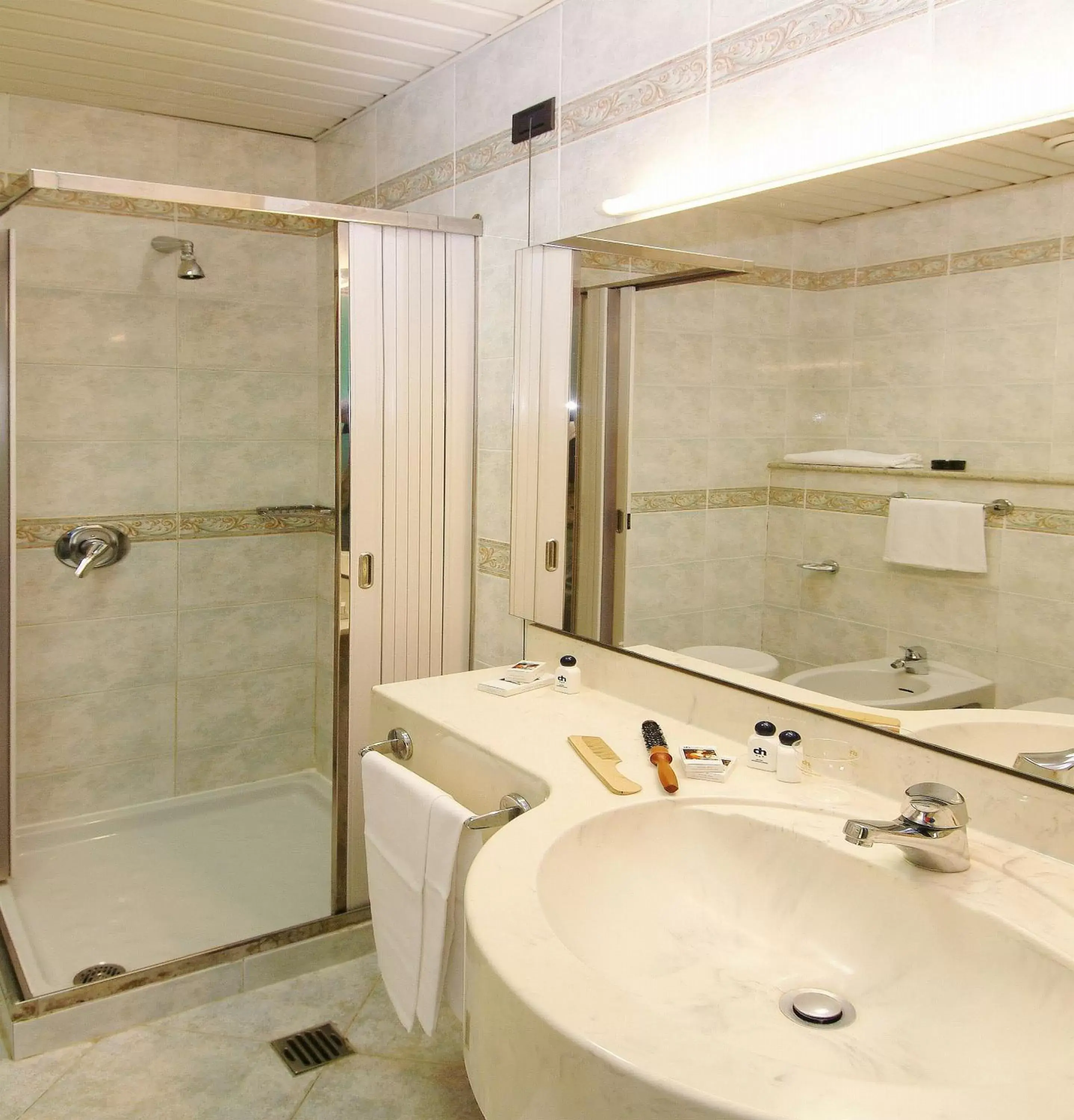 Bathroom in Hotel Domenichino