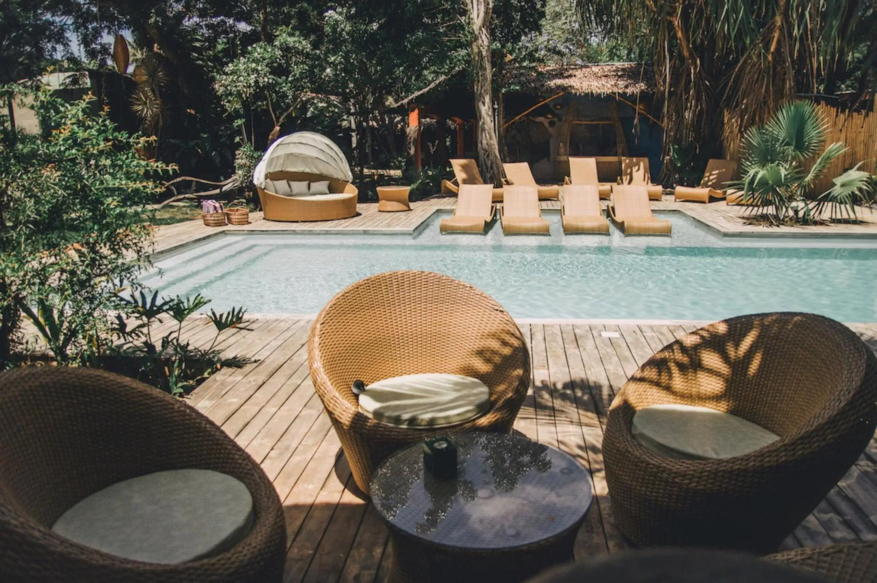 Swimming Pool in Hibiscus Garden Inn