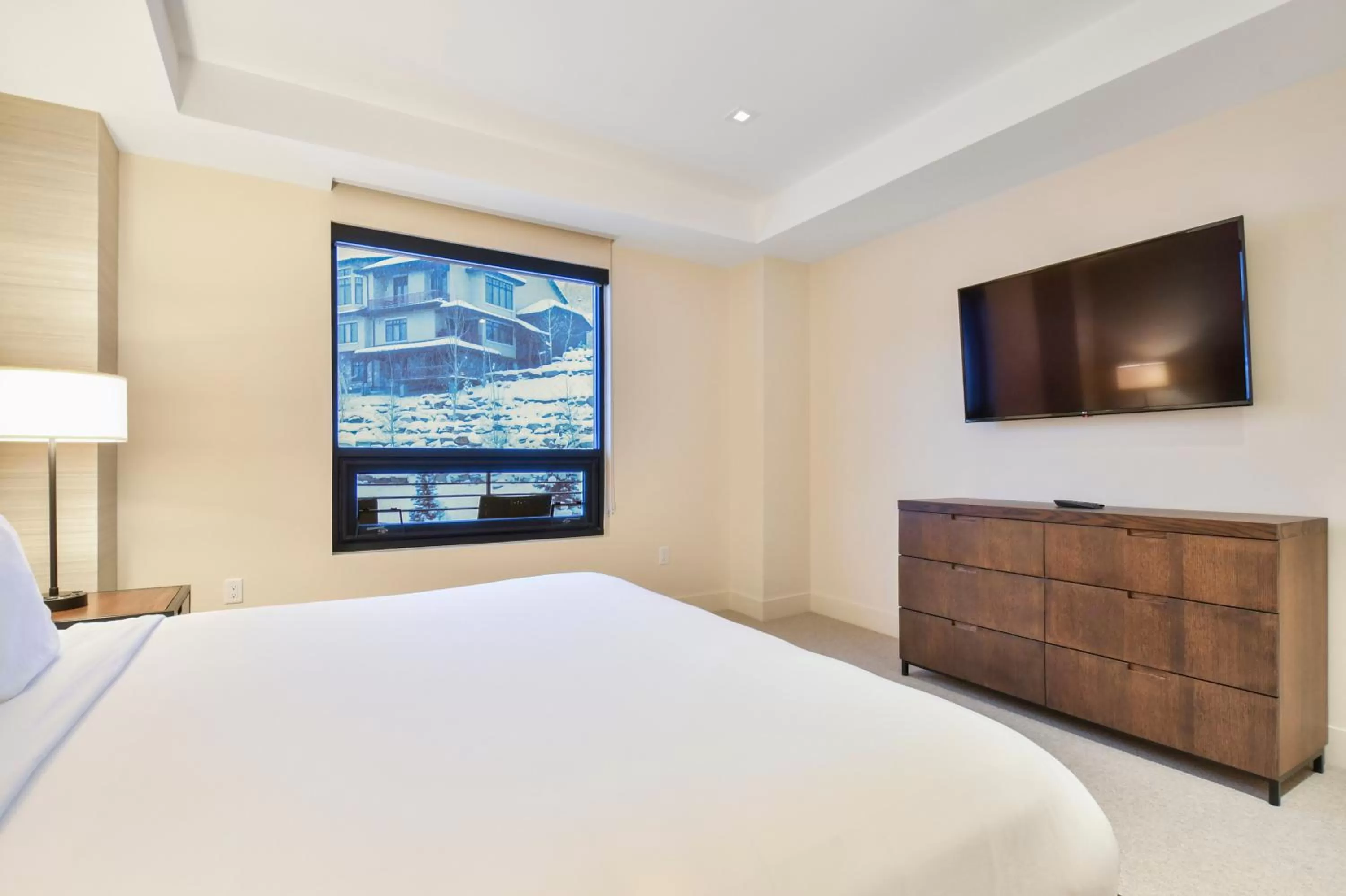 Bed in Lift Park City Condominiums