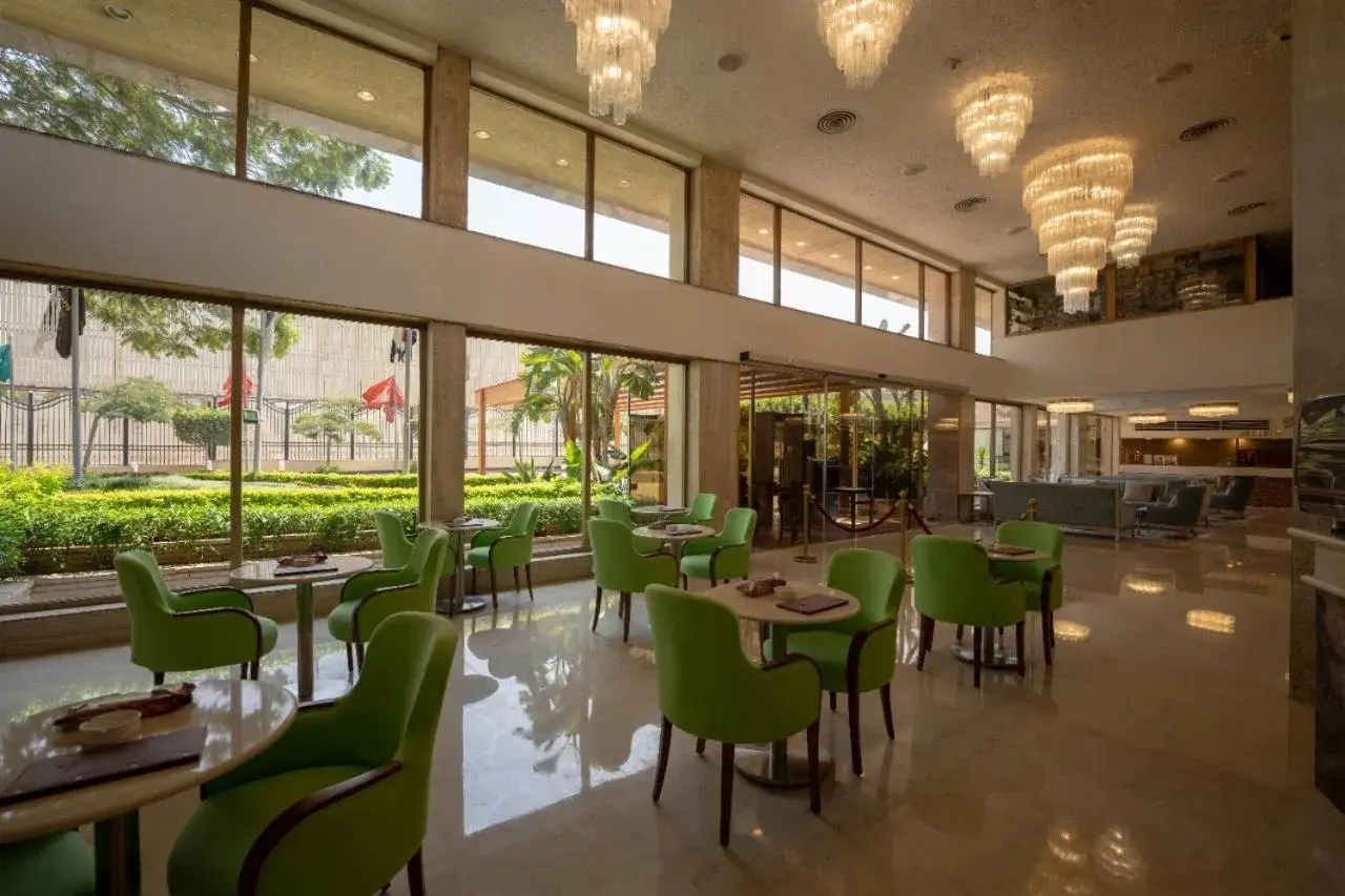 Lobby or reception, Restaurant/Places to Eat in Baron Hotel Cairo