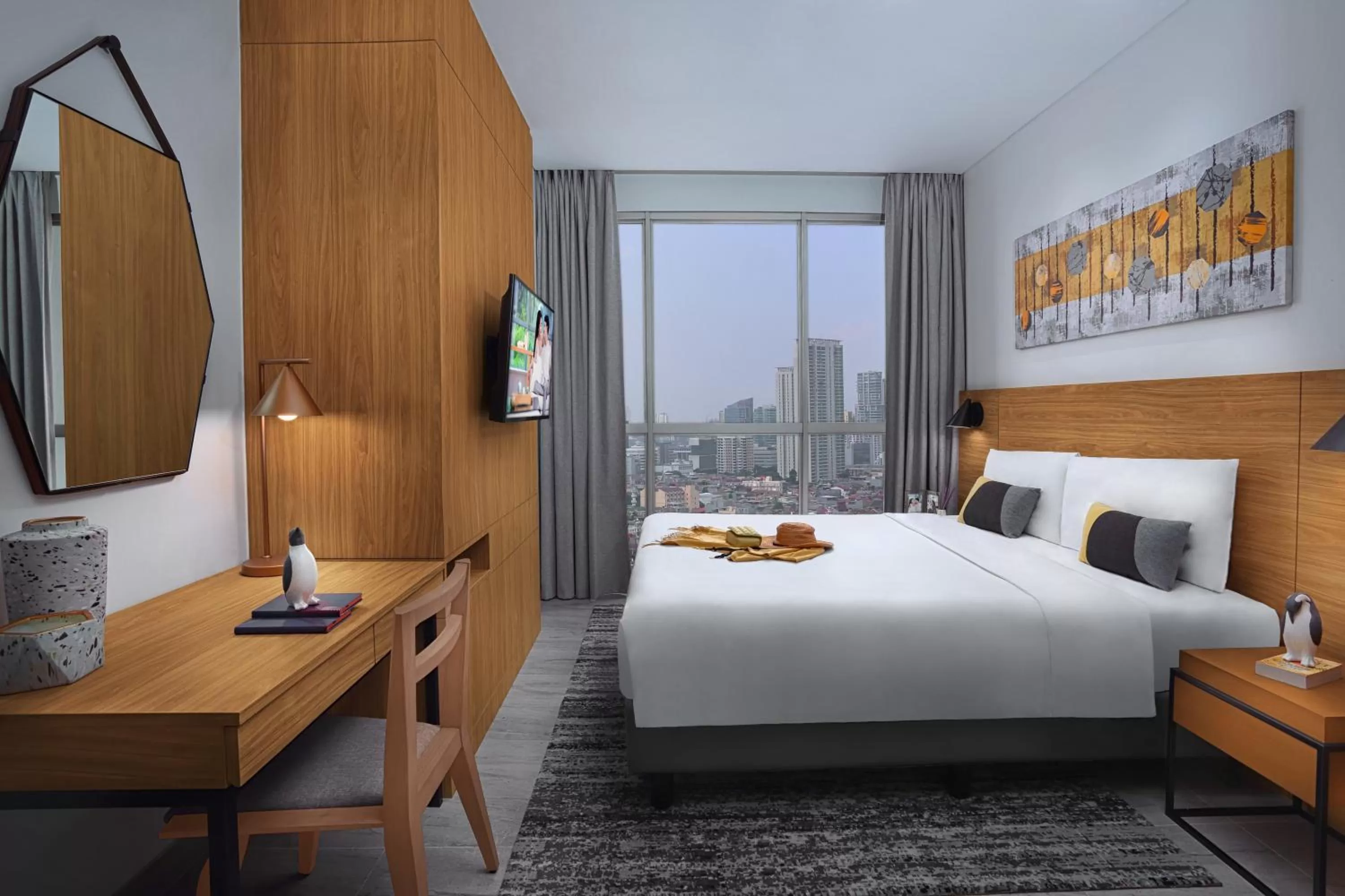 Bed in Citadines Sudirman Jakarta