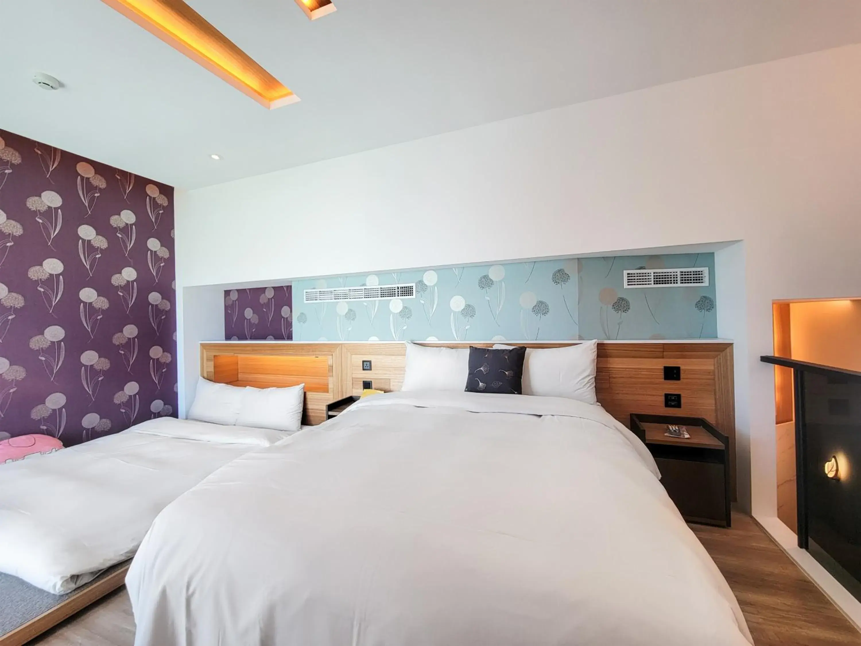Photo of the whole room, Bed in CHECK inn Taichung Zhongshan