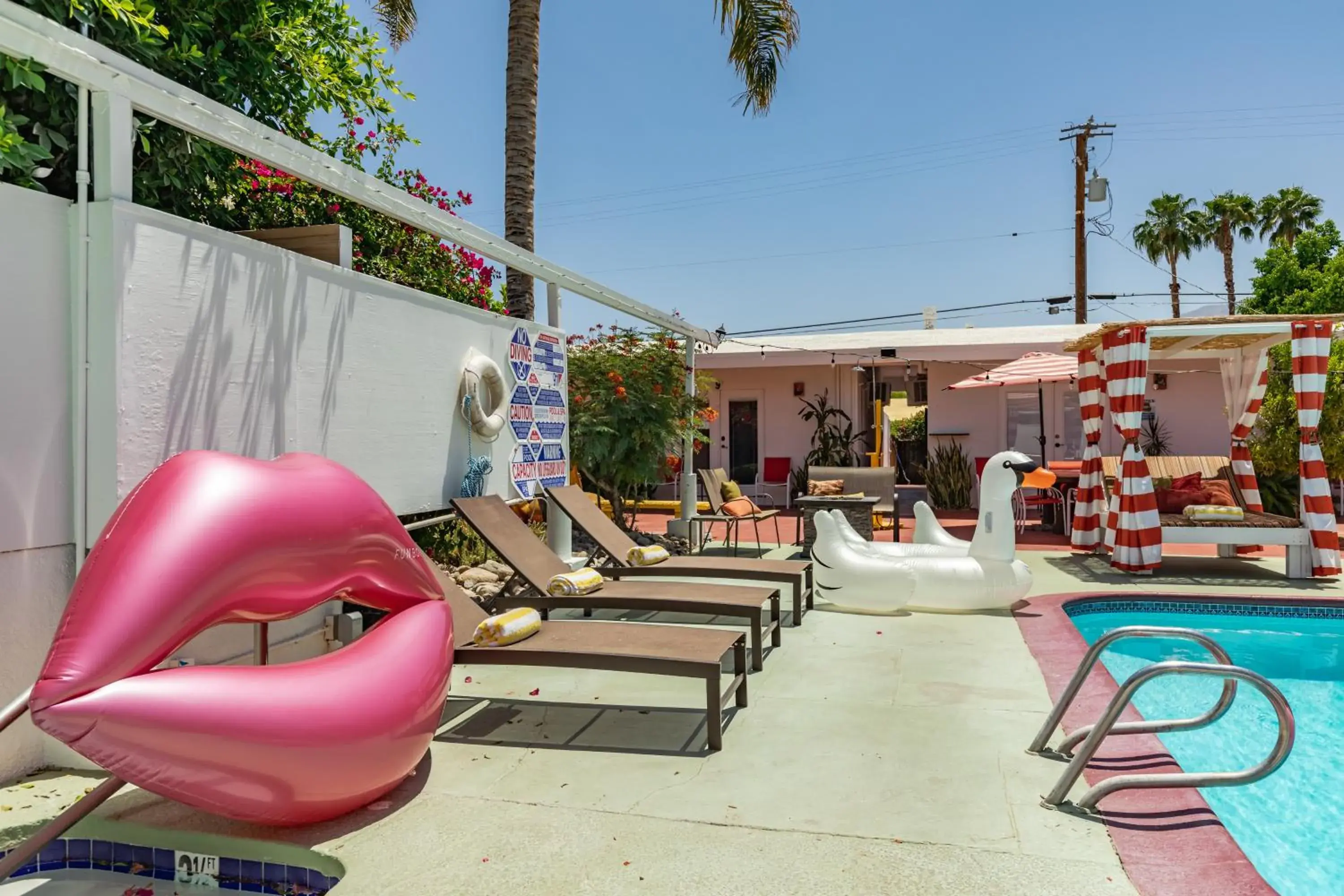 Patio in Float Palm Springs