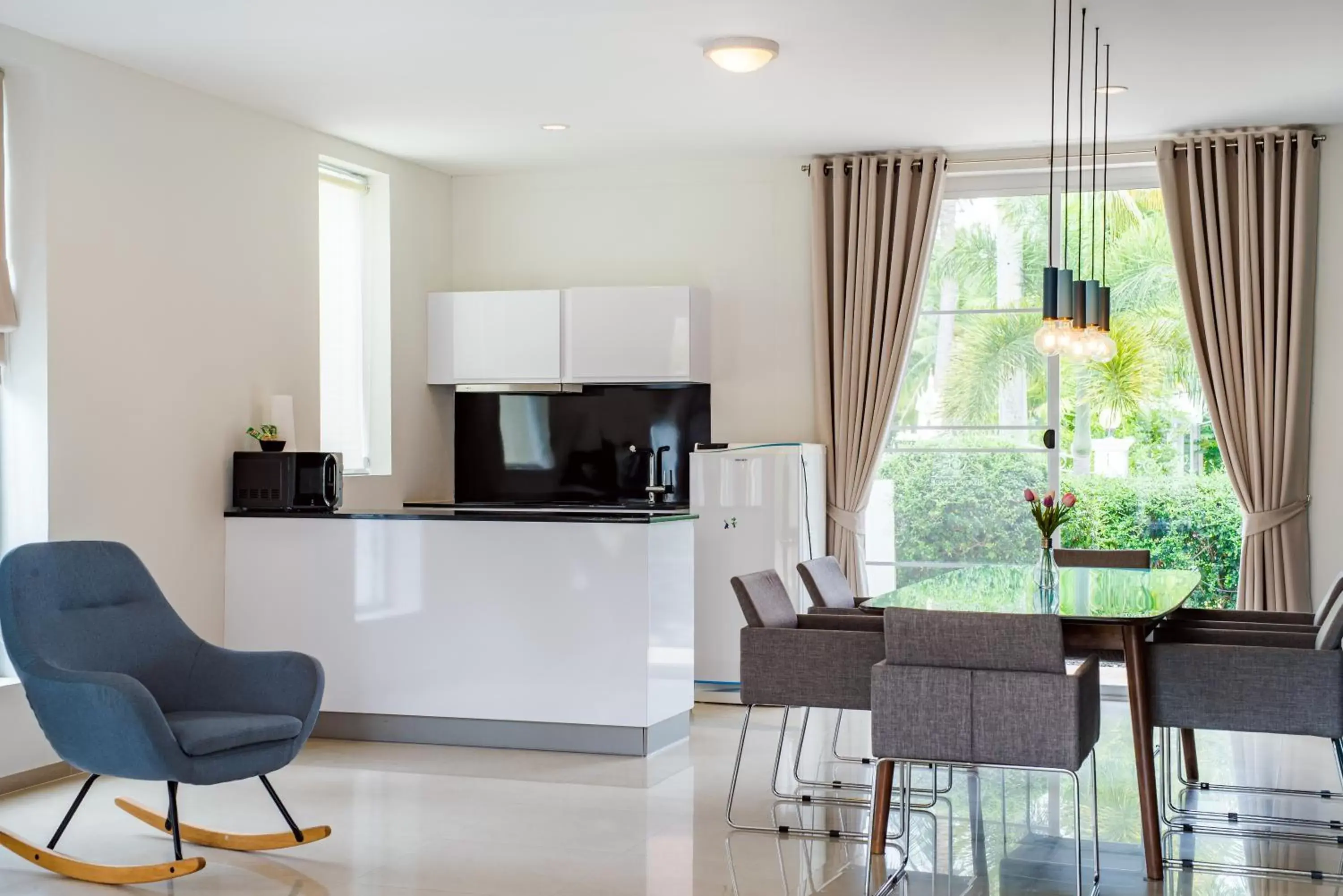 Dining area, Seating Area in The Beach Village Resort