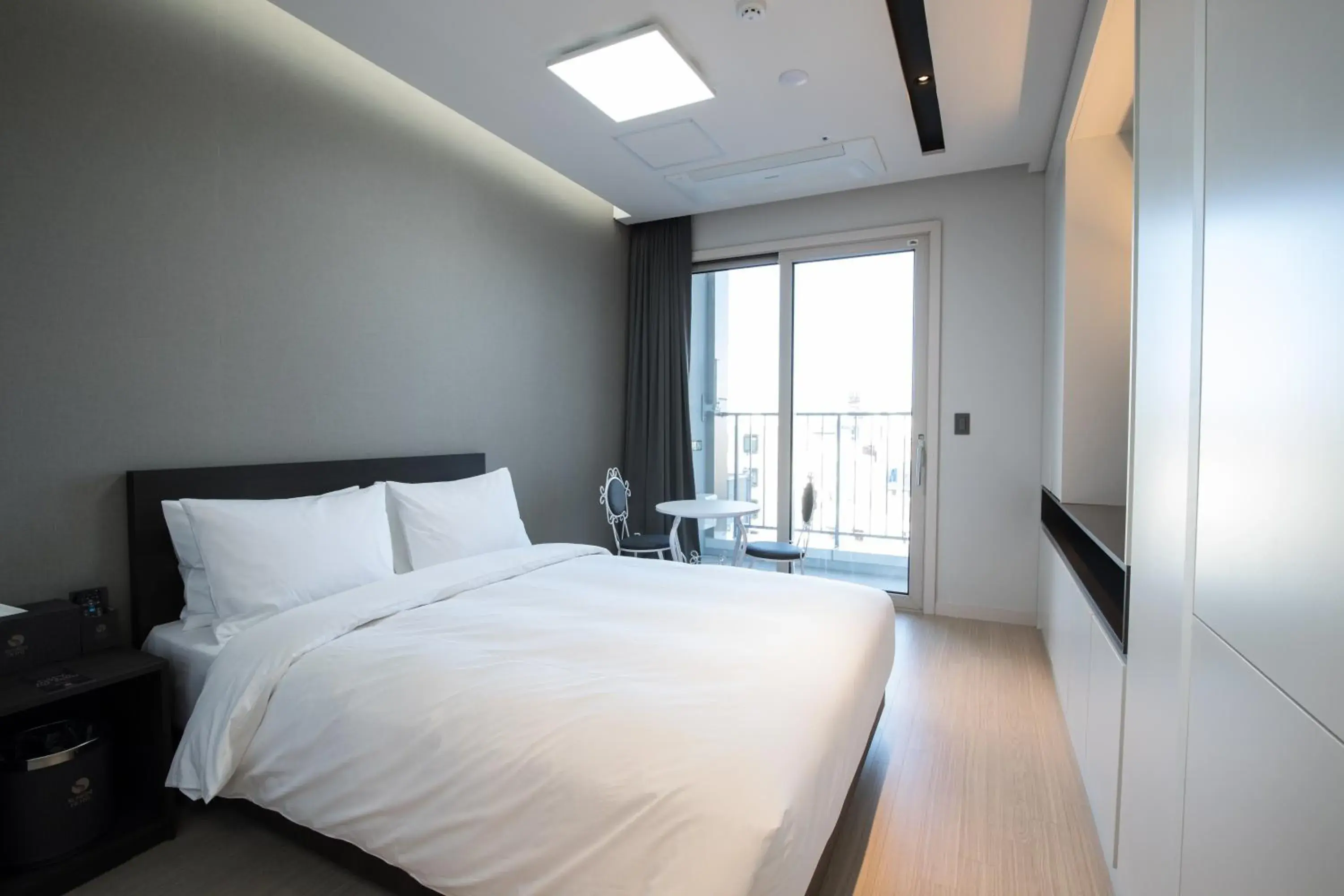 Bed in Sunrise Hotel Sokcho Bed in Sunrise Hotel Sokcho