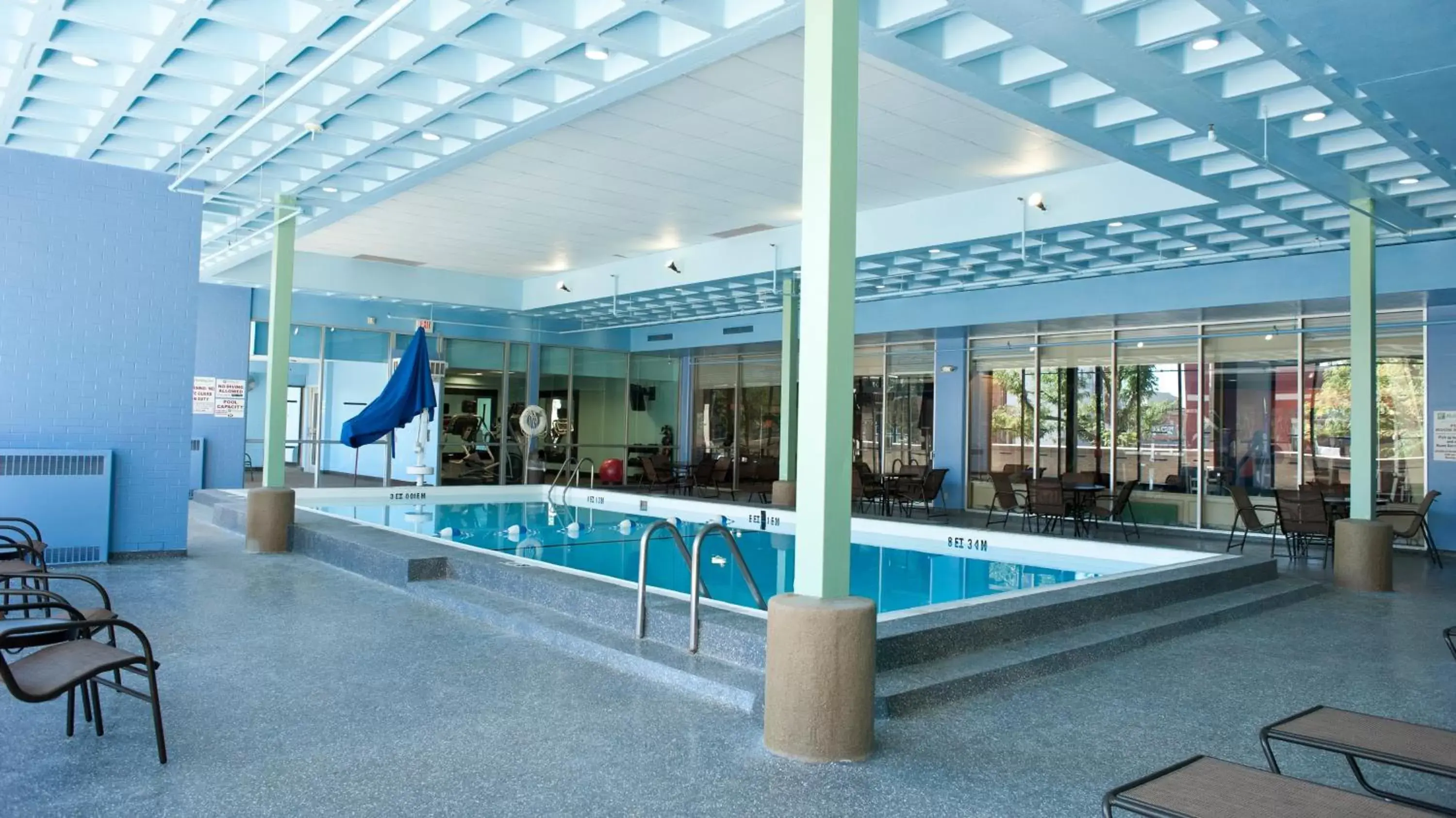 Swimming Pool in Holiday Inn Rock Island-Quad Cities, an IHG Hotel