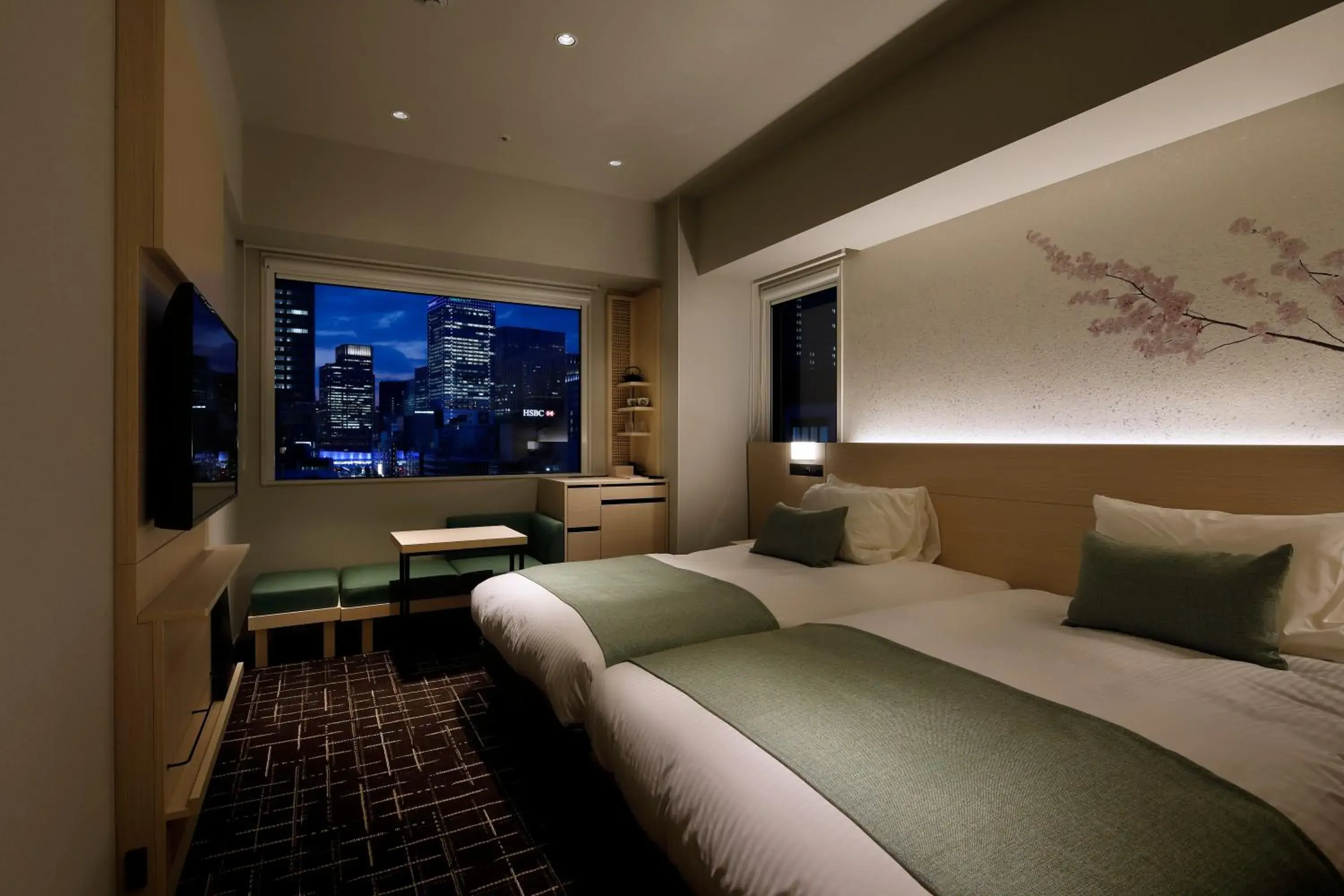 Photo of the whole room in Hotel Yaenomidori Tokyo