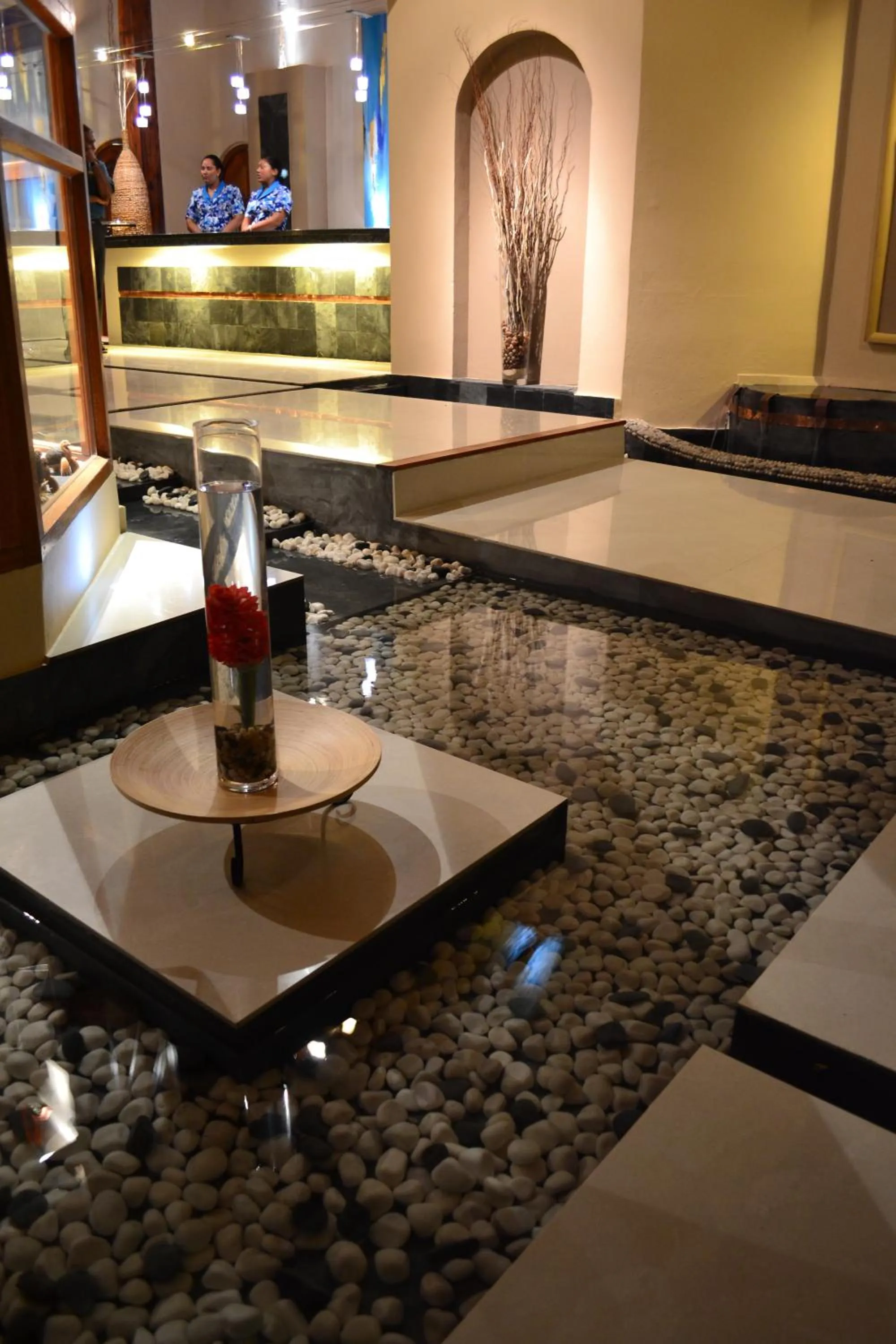 Decorative detail in Coco de Mer Hotel and Black Parrot Suites