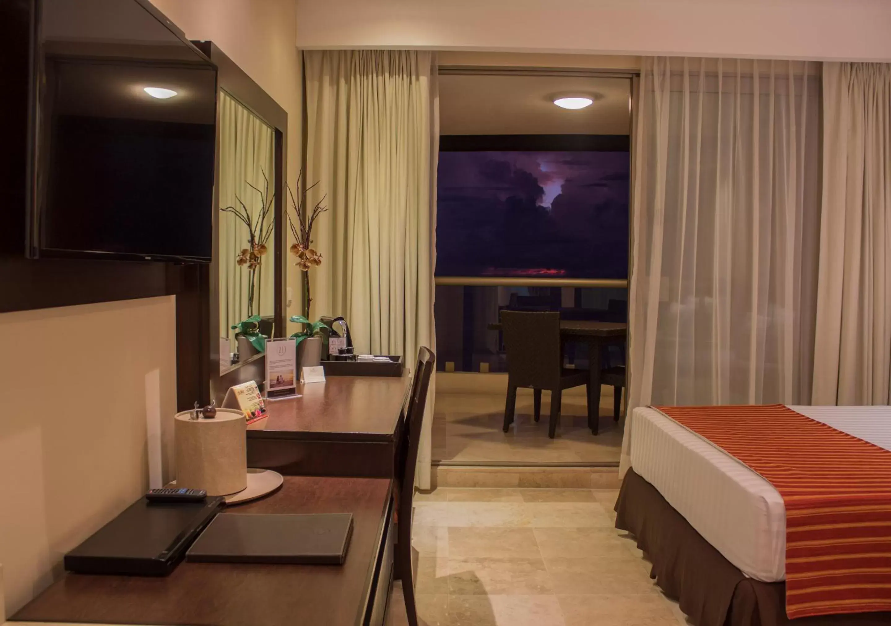 Coffee/tea facilities, TV/Entertainment Center in Sunset Plaza Beach Resort Puerto Vallarta All Inclusive