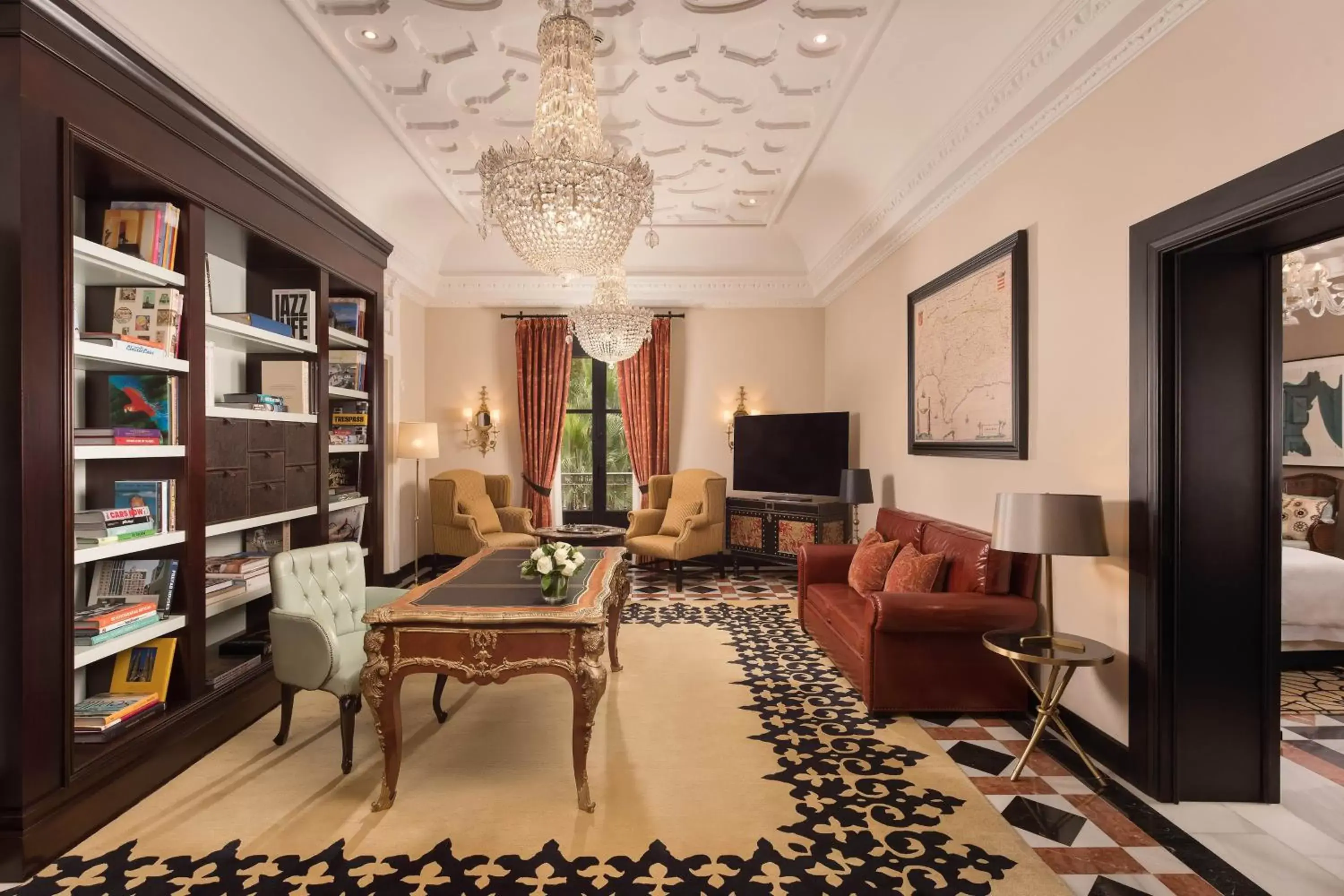 Living room, Seating Area in Hotel Alfonso XIII, a Luxury Collection Hotel, Seville