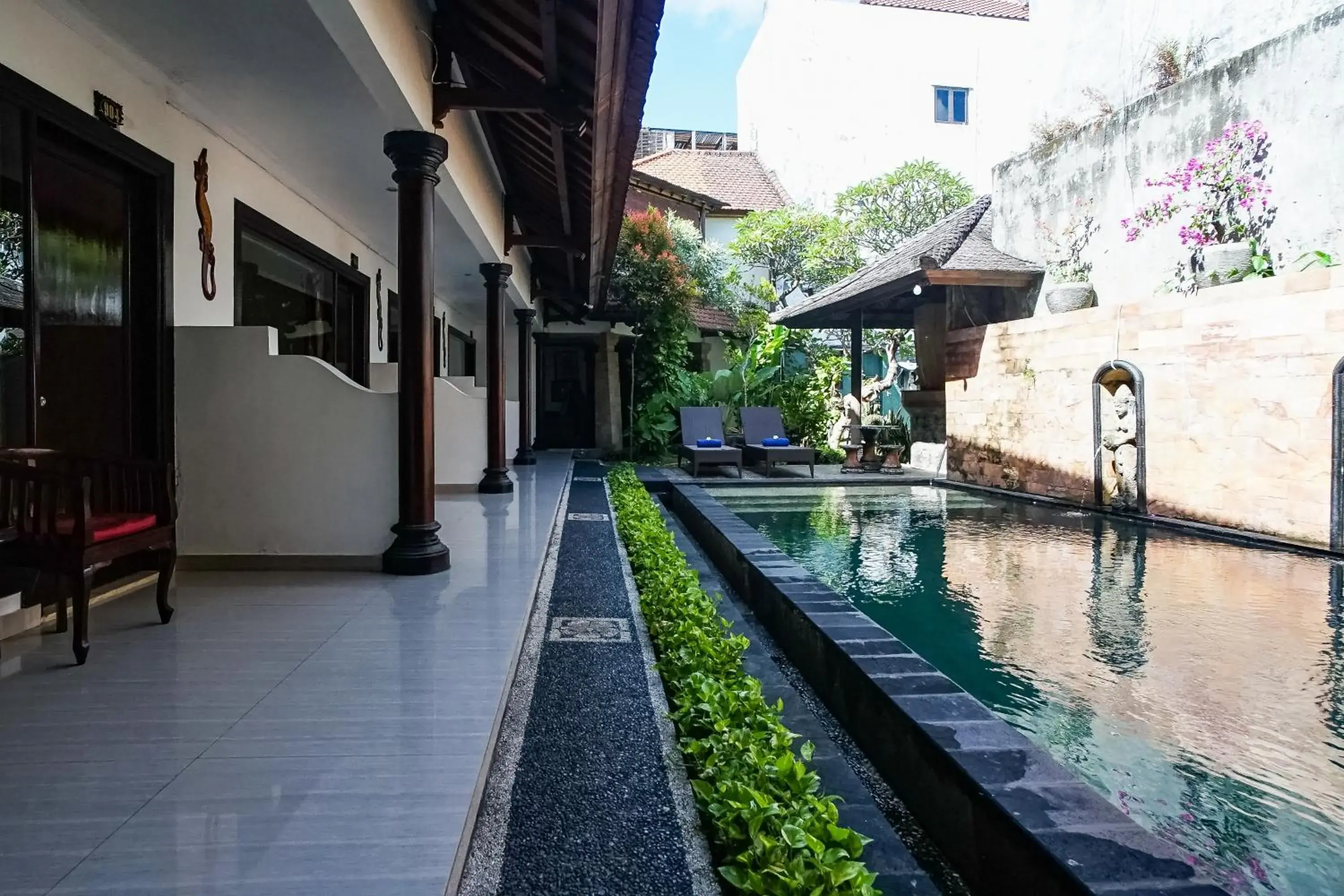 Property building, Swimming Pool in Taman Ayu Legian