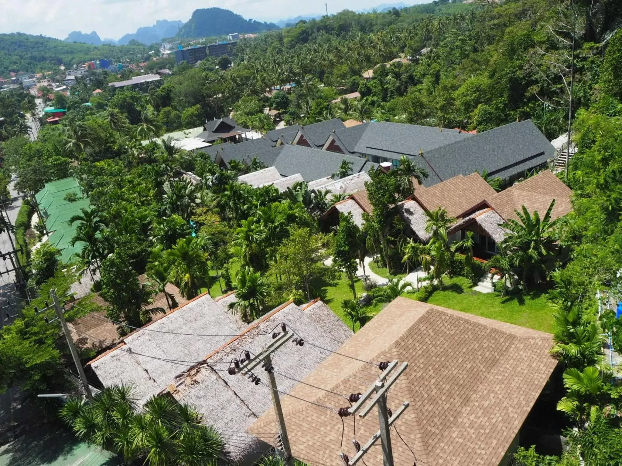Inner courtyard view, Bird's-eye View in Vipa Tropical Resort