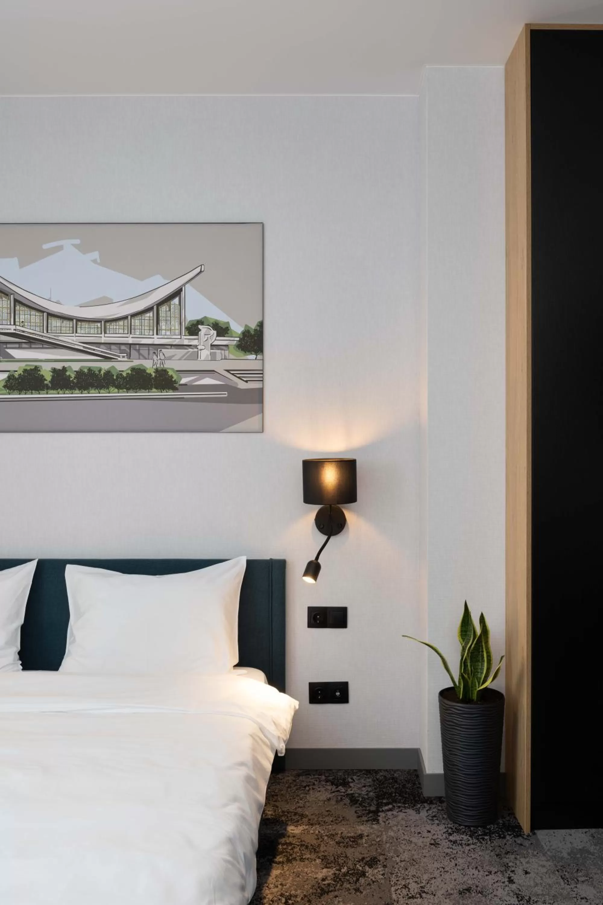 Bed in Be The One Hotel