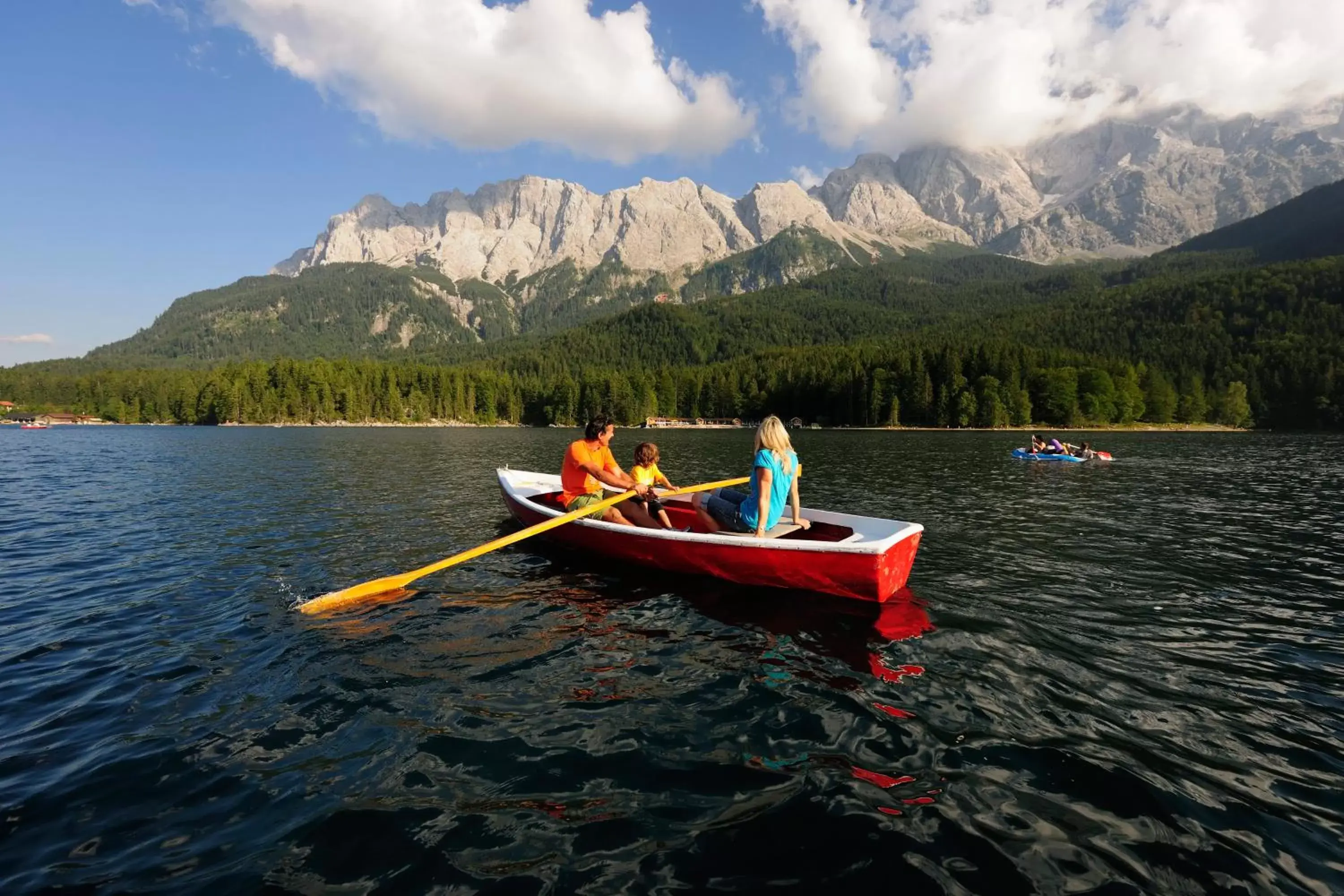 Day, Canoeing in Romantik Alpenhotel Waxenstein