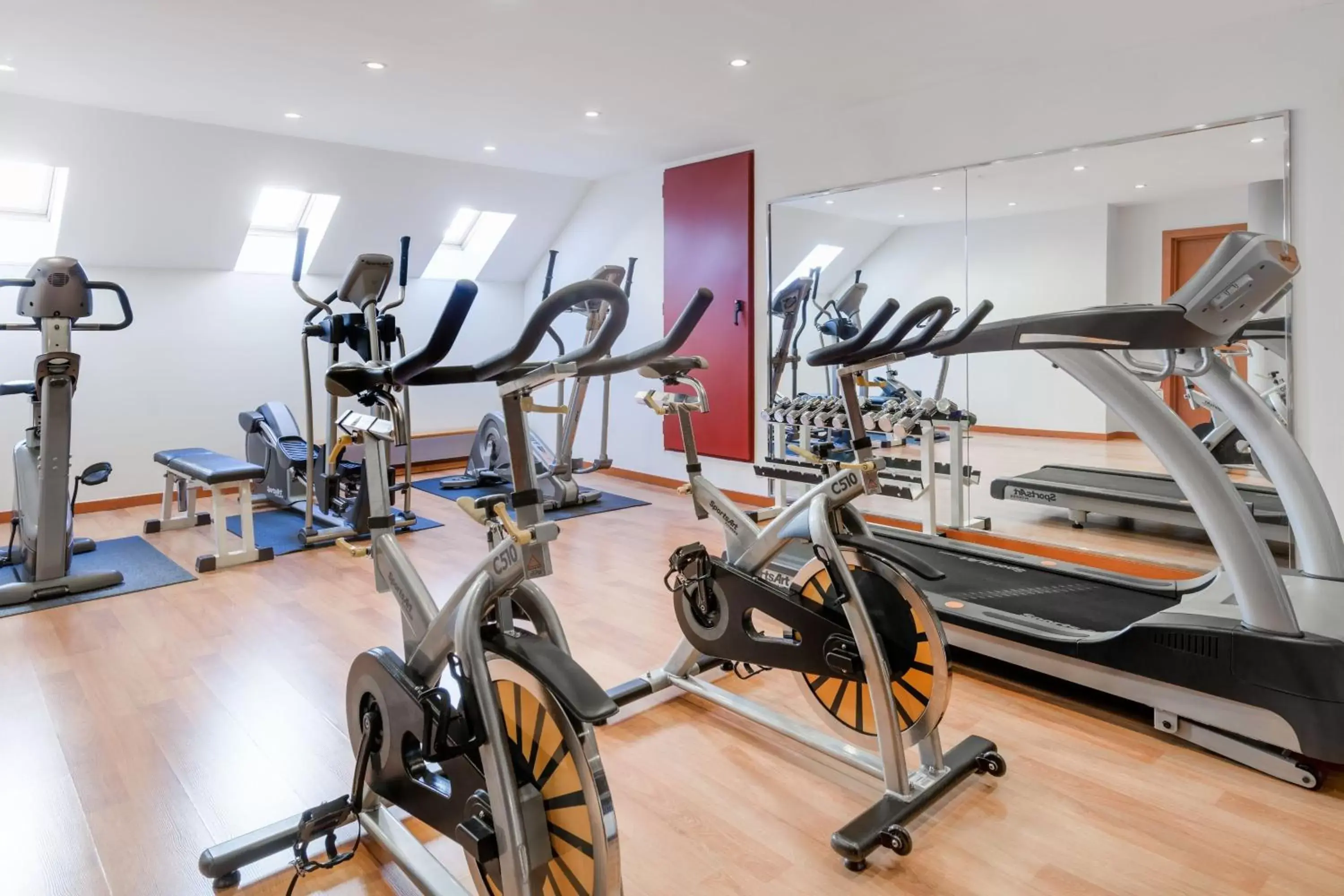 Fitness centre/facilities, Fitness Center/Facilities in AC Hotel León San Antonio by Marriott